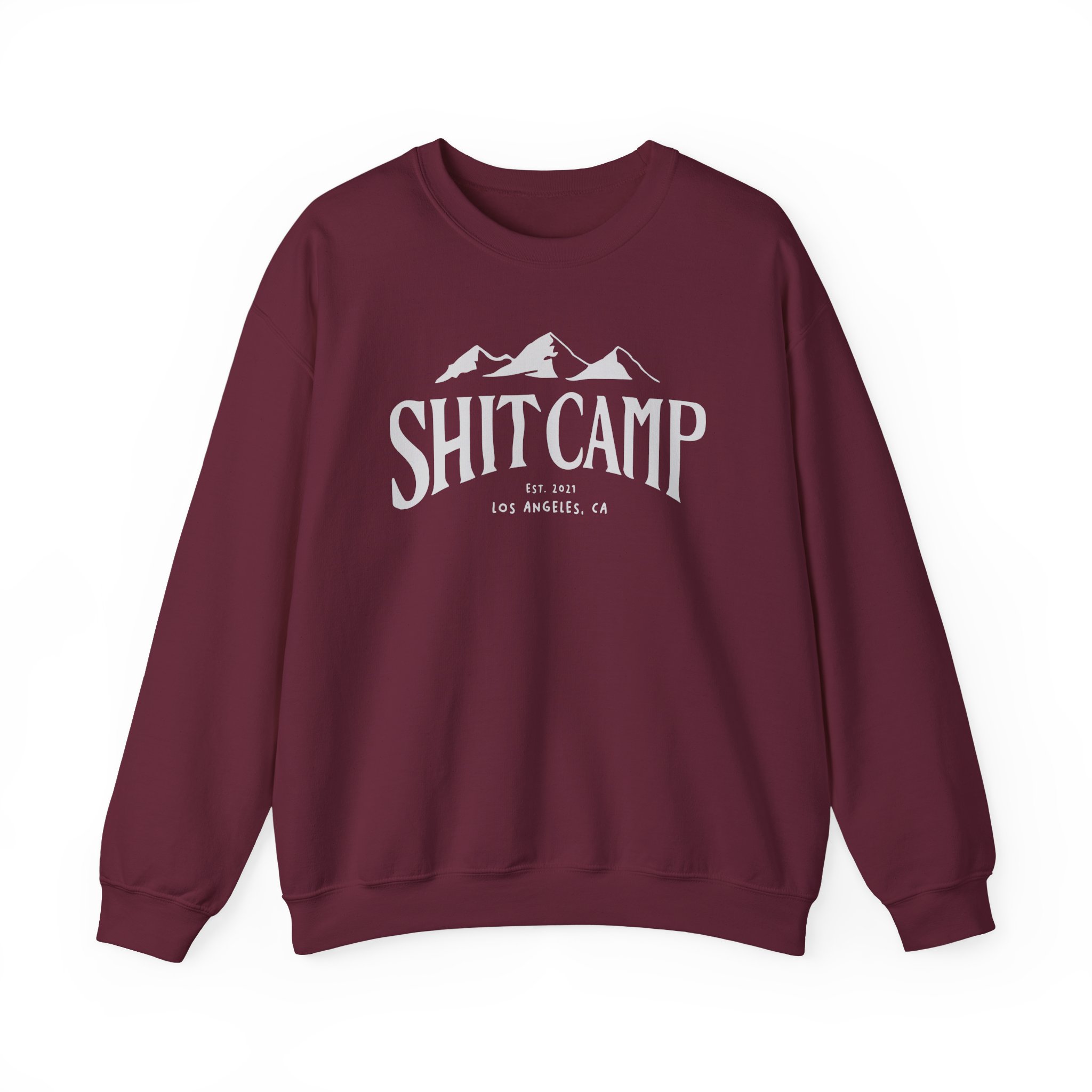 Qtcinderella Shit Camp Unisex Heavy Blendâ„¢ Crewneck Sweatshirt