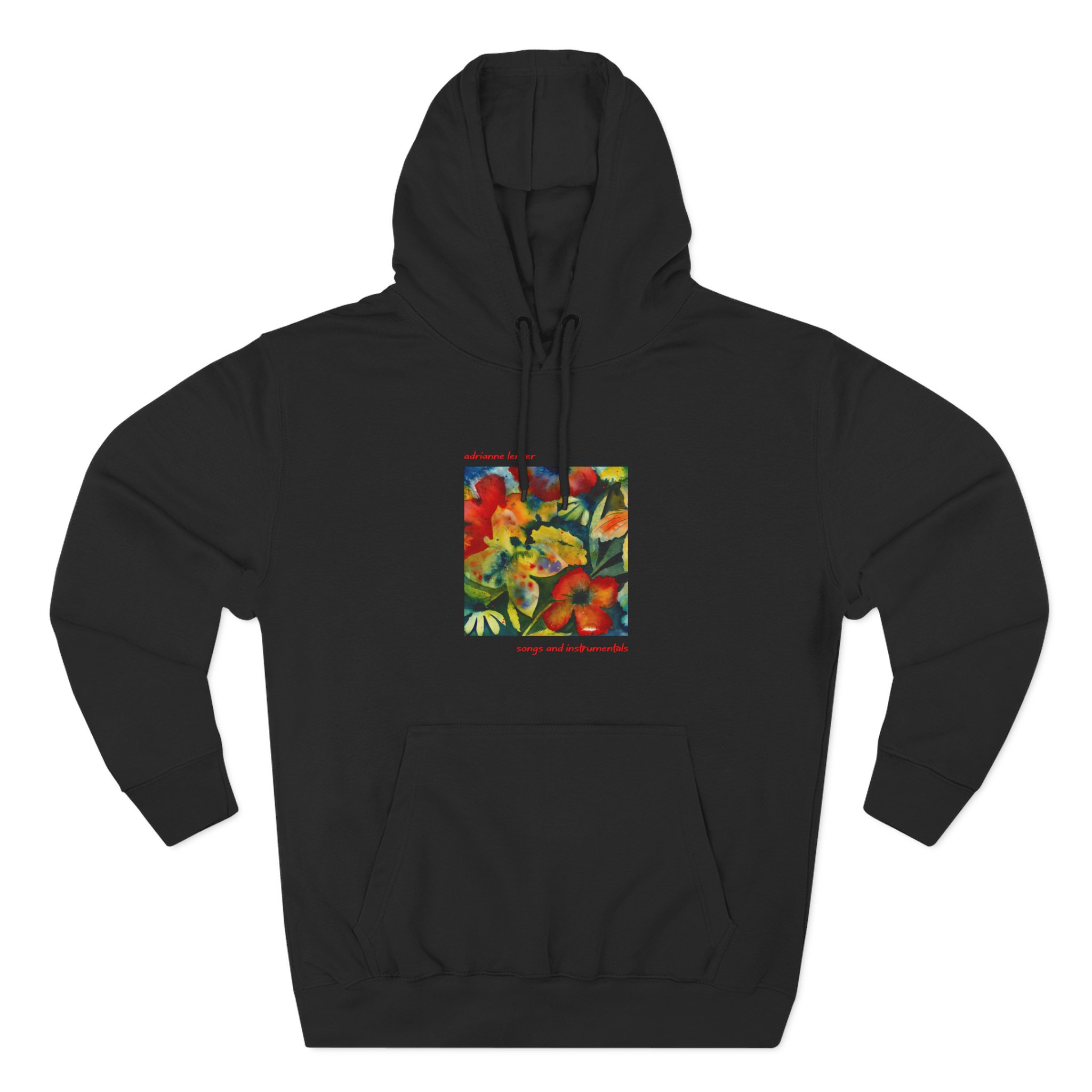 Adrianne Lenker Songs and Instrumentals Three-panel Fleece Hoodie