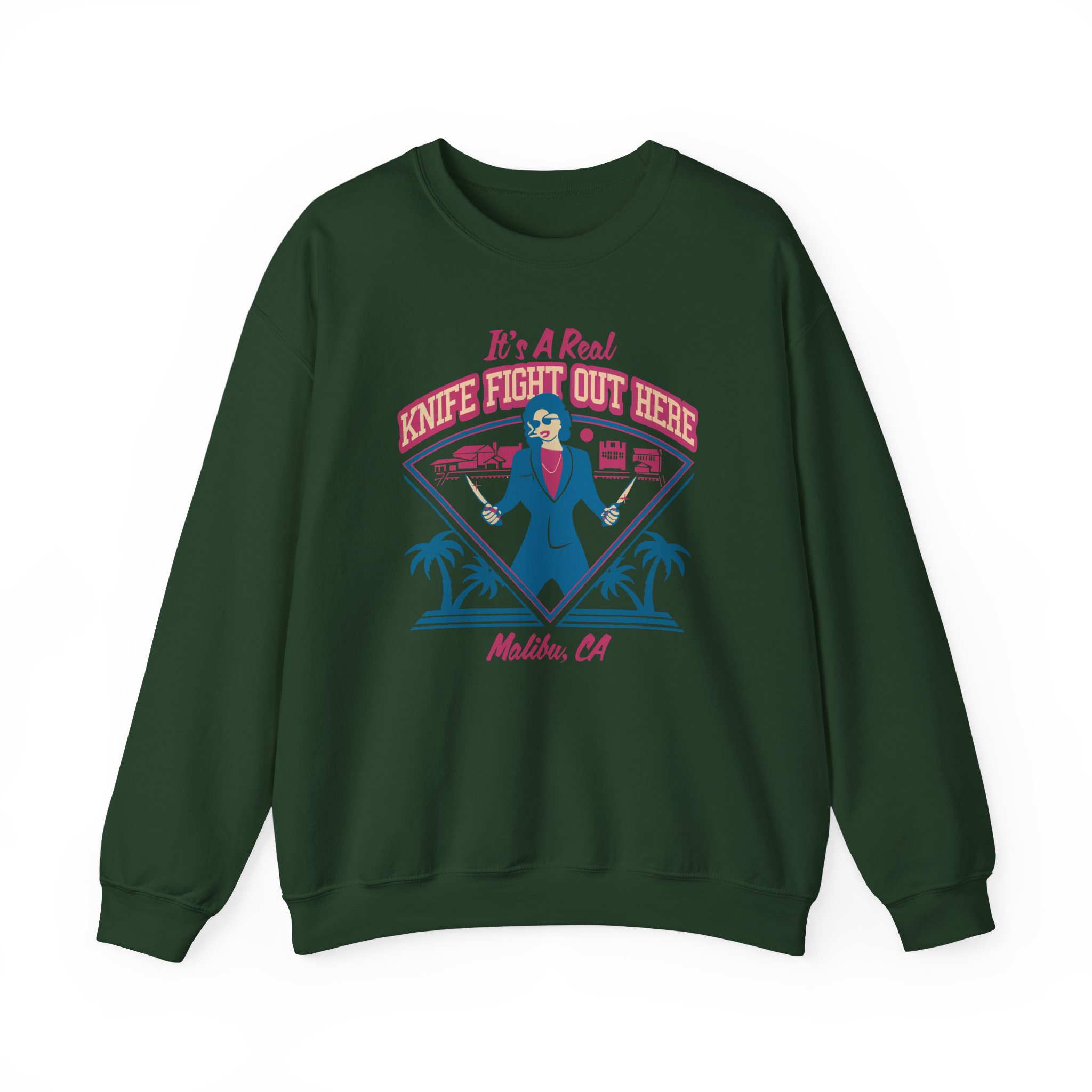 Tim Dillon Knife Fight Unisex Heavy Blendâ„¢ Crewneck Sweatshirt