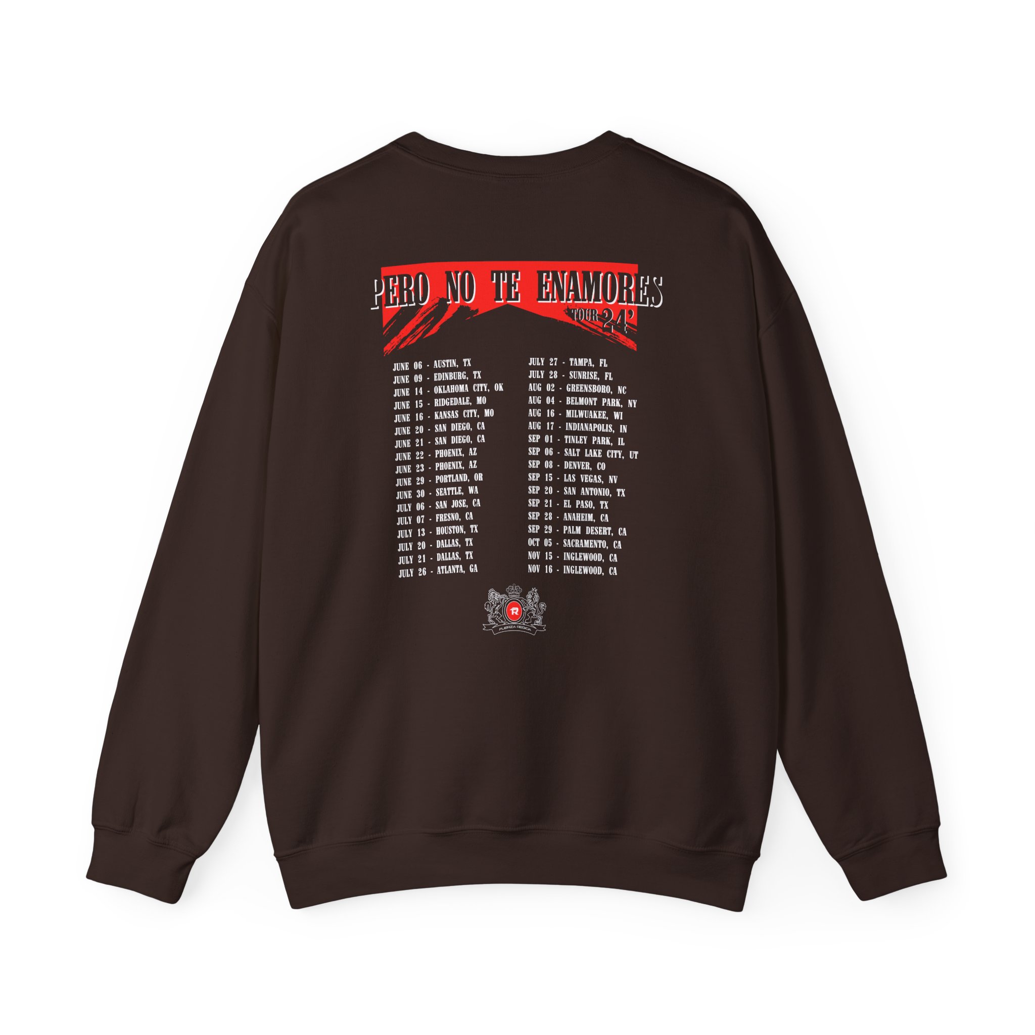 Fuerza Regida Fr Tour Dates Unisex Heavy Blendâ„¢ Crewneck Sweatshirt