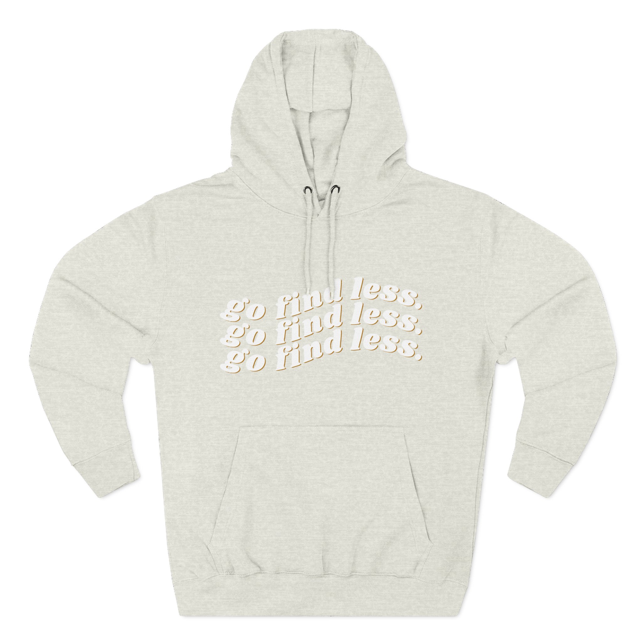 Elyse Myers Go Find Less Three-Panel Fleece Hoodie