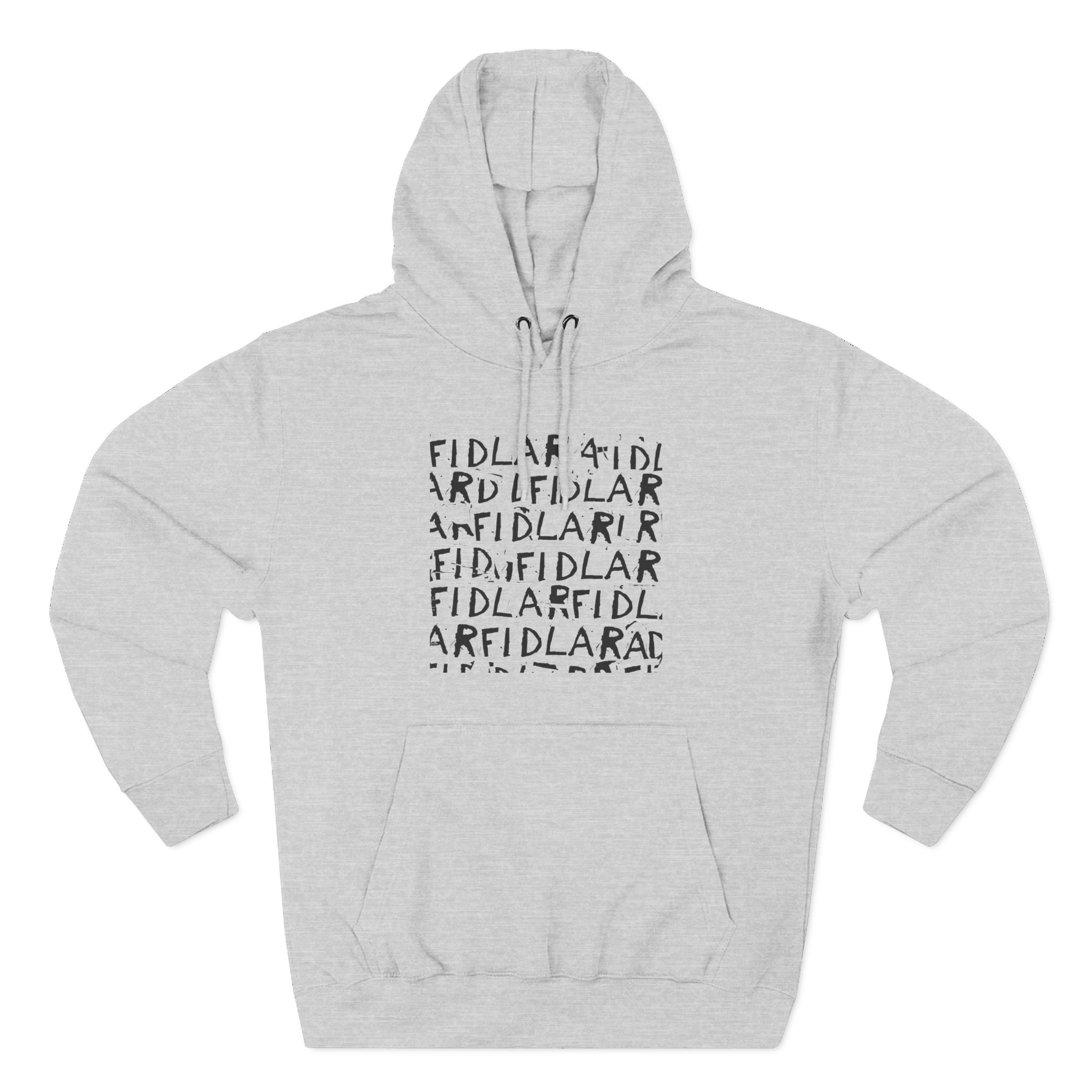 Fidlar Album Cover Three-Panel Fleece Hoodie