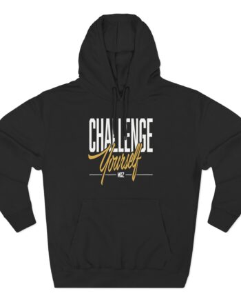 Morgz Mgz Challenge Yourself Three-Panel Fleece Hoodie