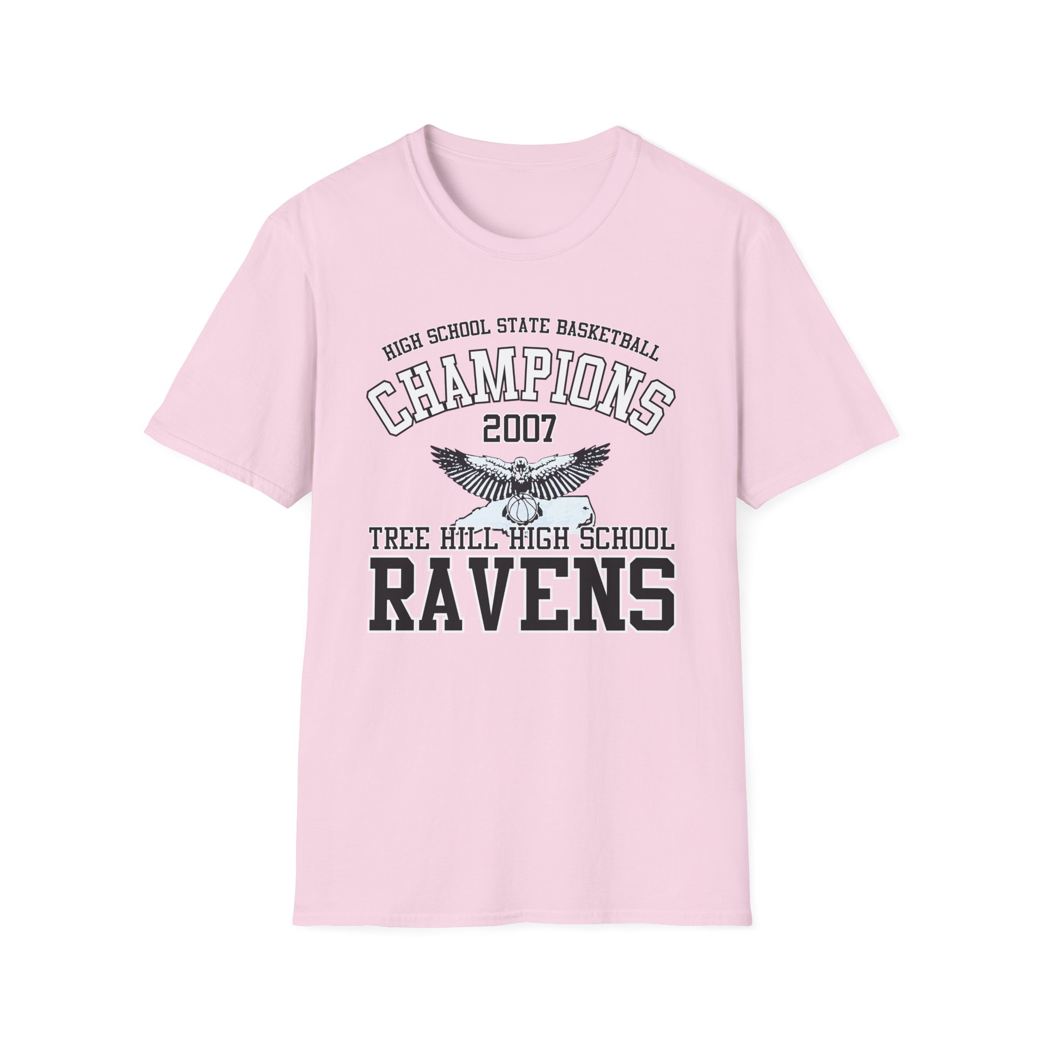 Tree Hill Ravens High School Champions One Tree Hill Unisex Softstyle T-Shirt