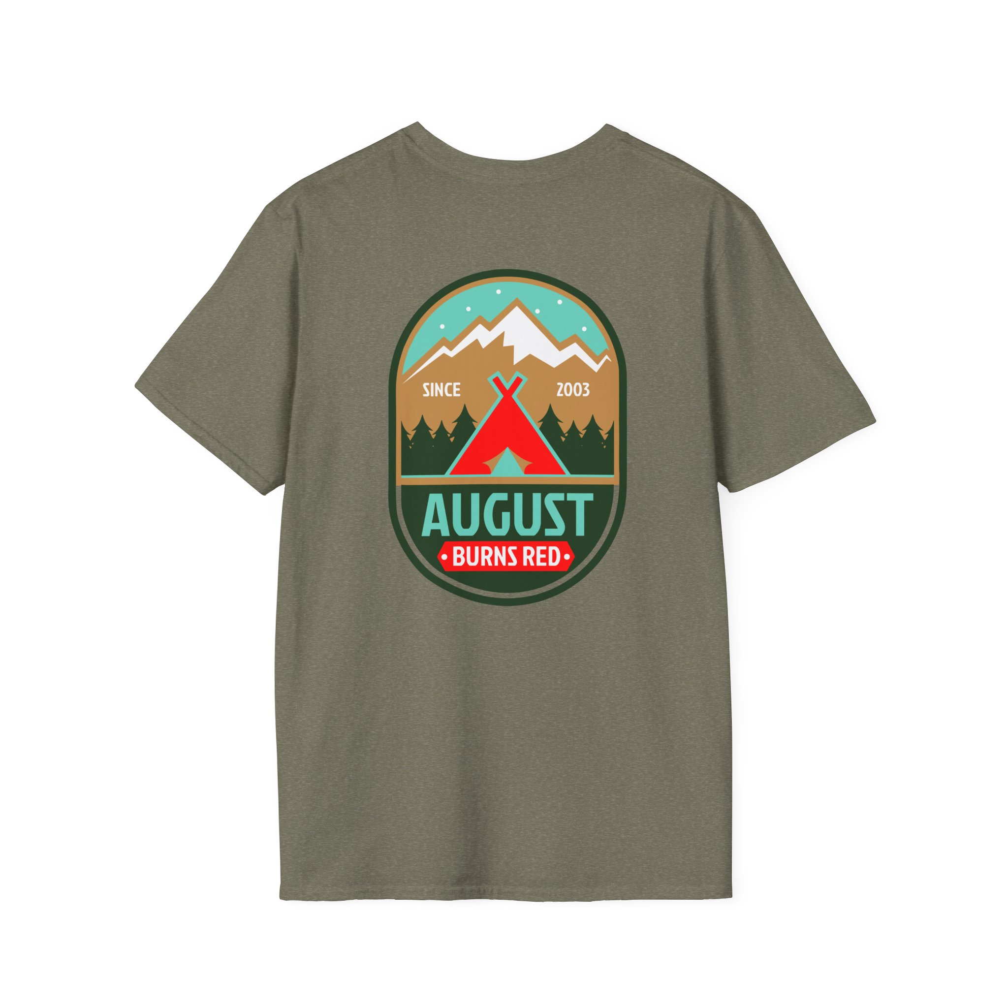 August Burns Red Tent Unisex Softstyle T-Shirt