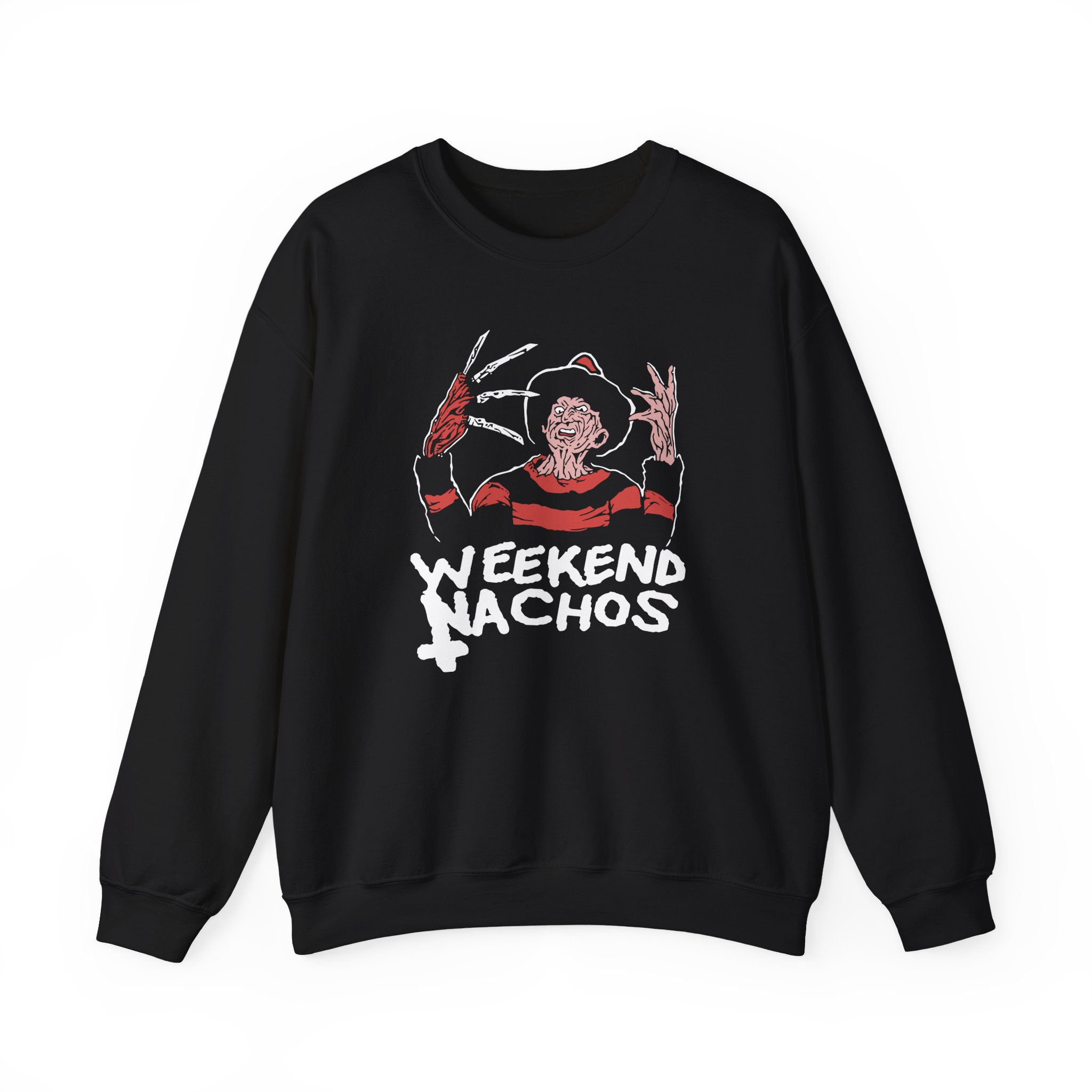 Weekend Nachos Freddy Unisex Heavy Blendâ„¢ Crewneck Sweatshirt