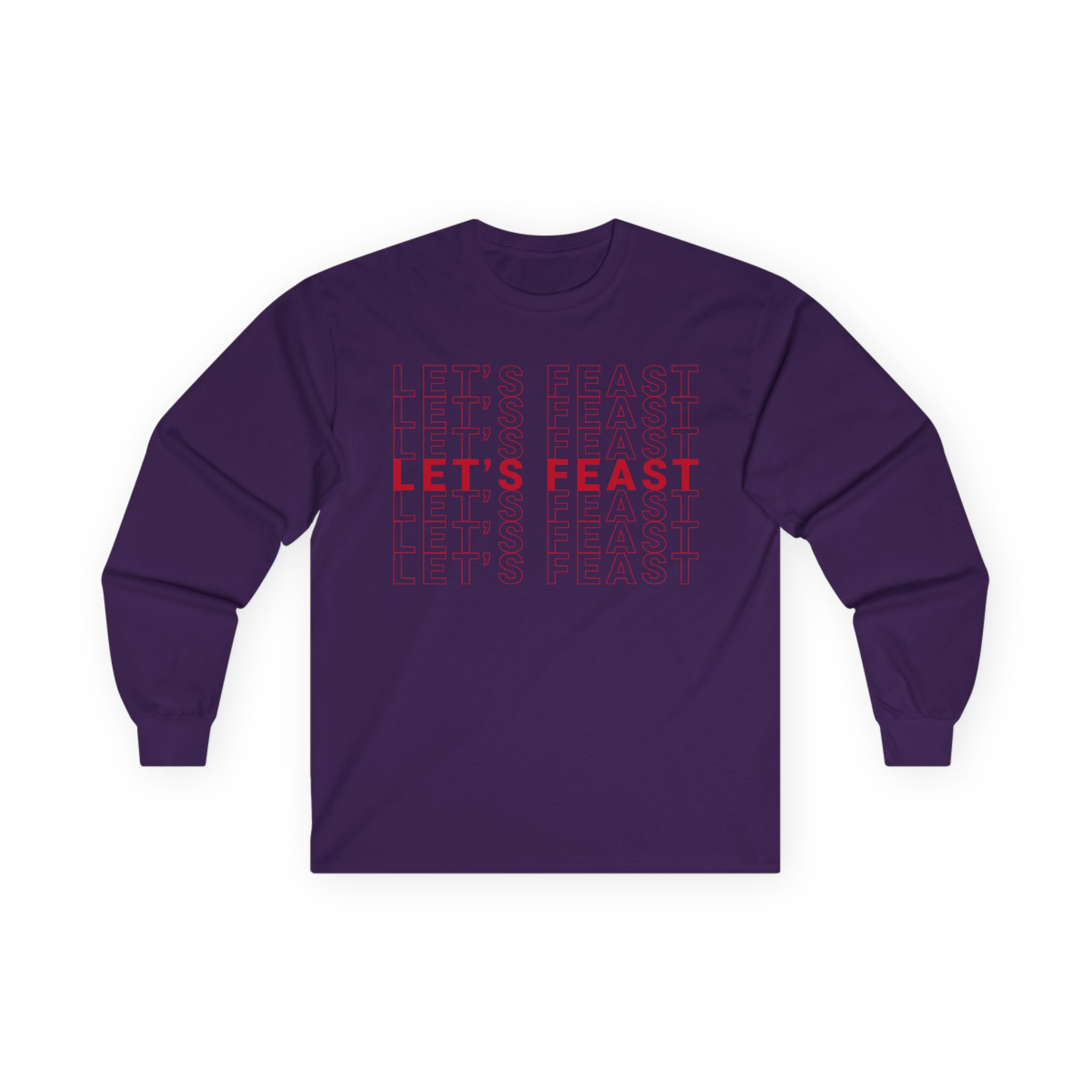 Elyse Myers Let’s Feast Unisex Ultra Cotton Long Sleeve Tee