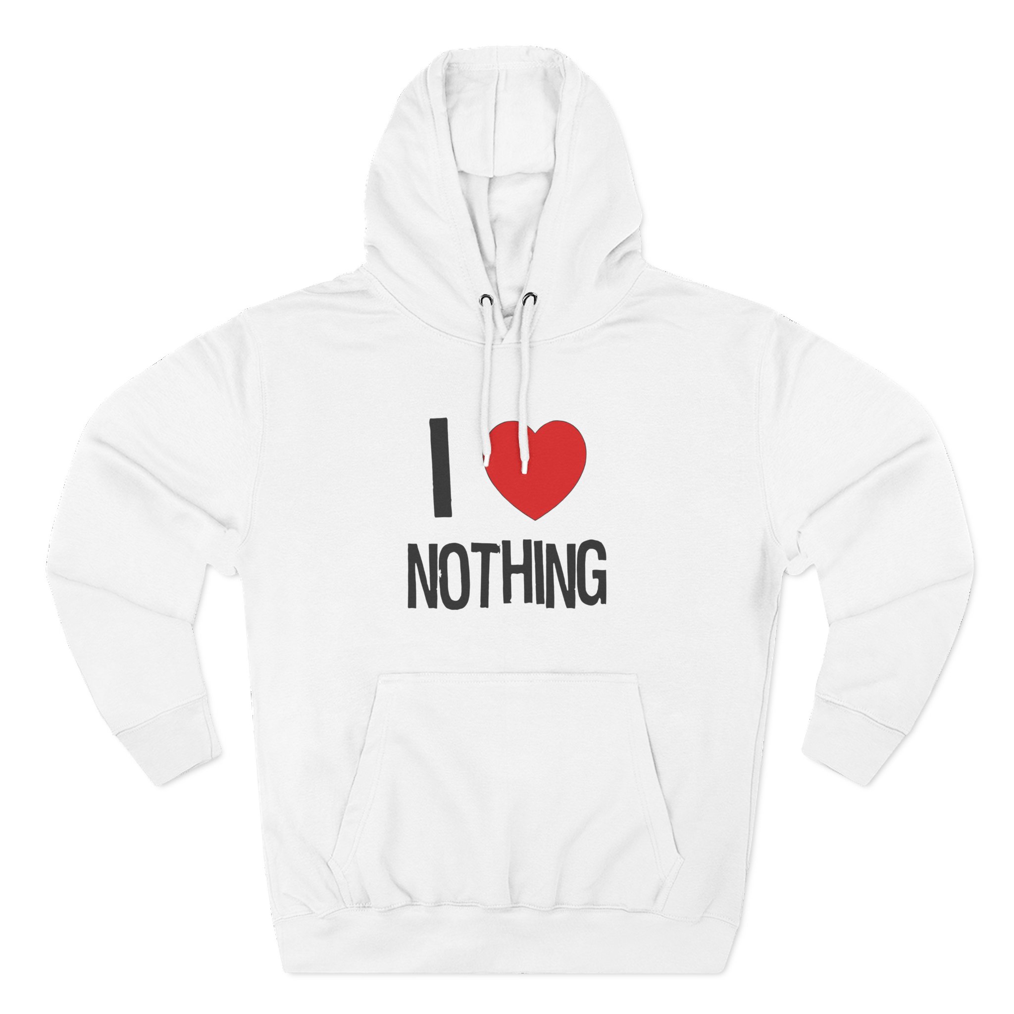 Armor for Sleep I Heart Nothing Three-panel Fleece Hoodie