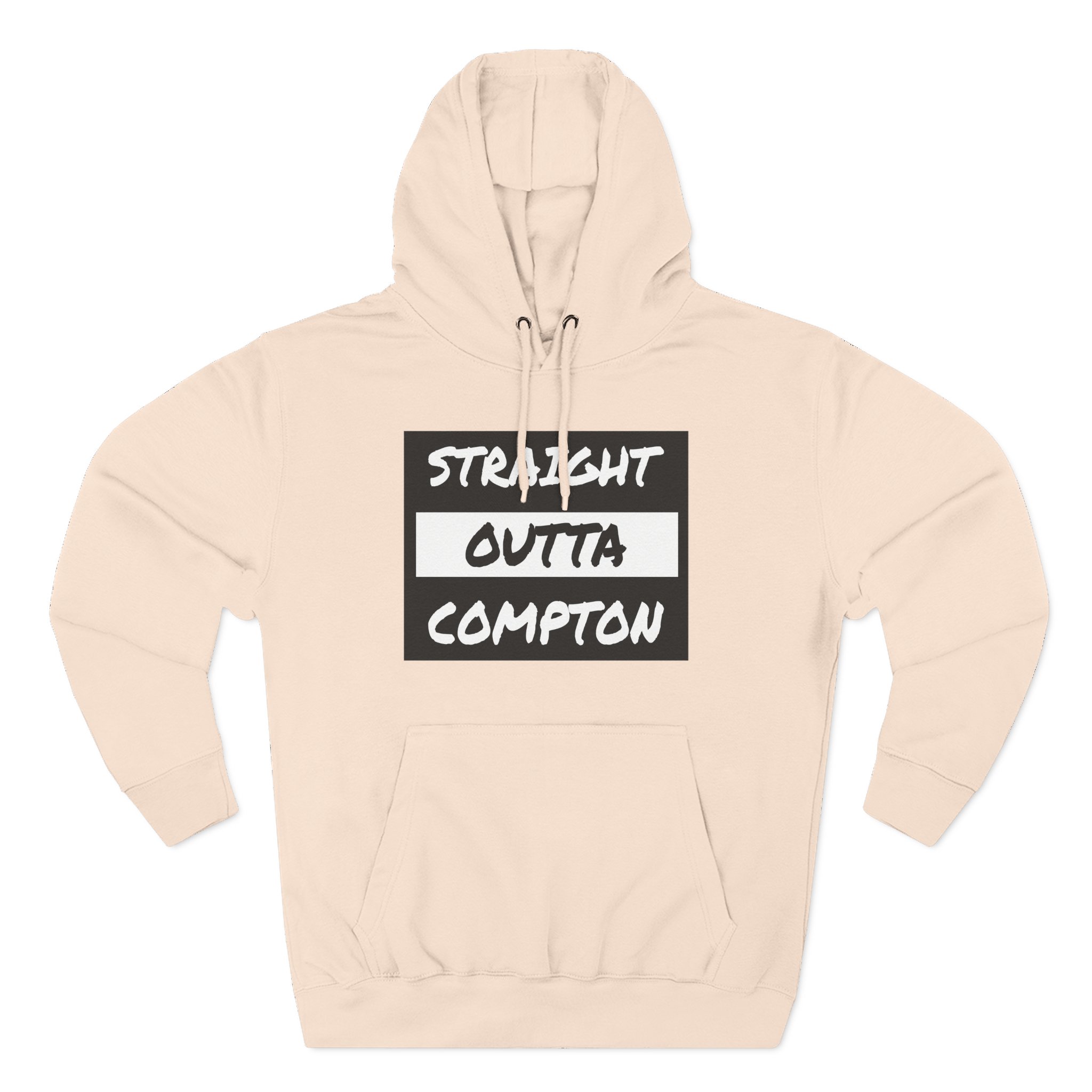 NWA Straight Outta Compton Three-Panel Fleece Hoodie