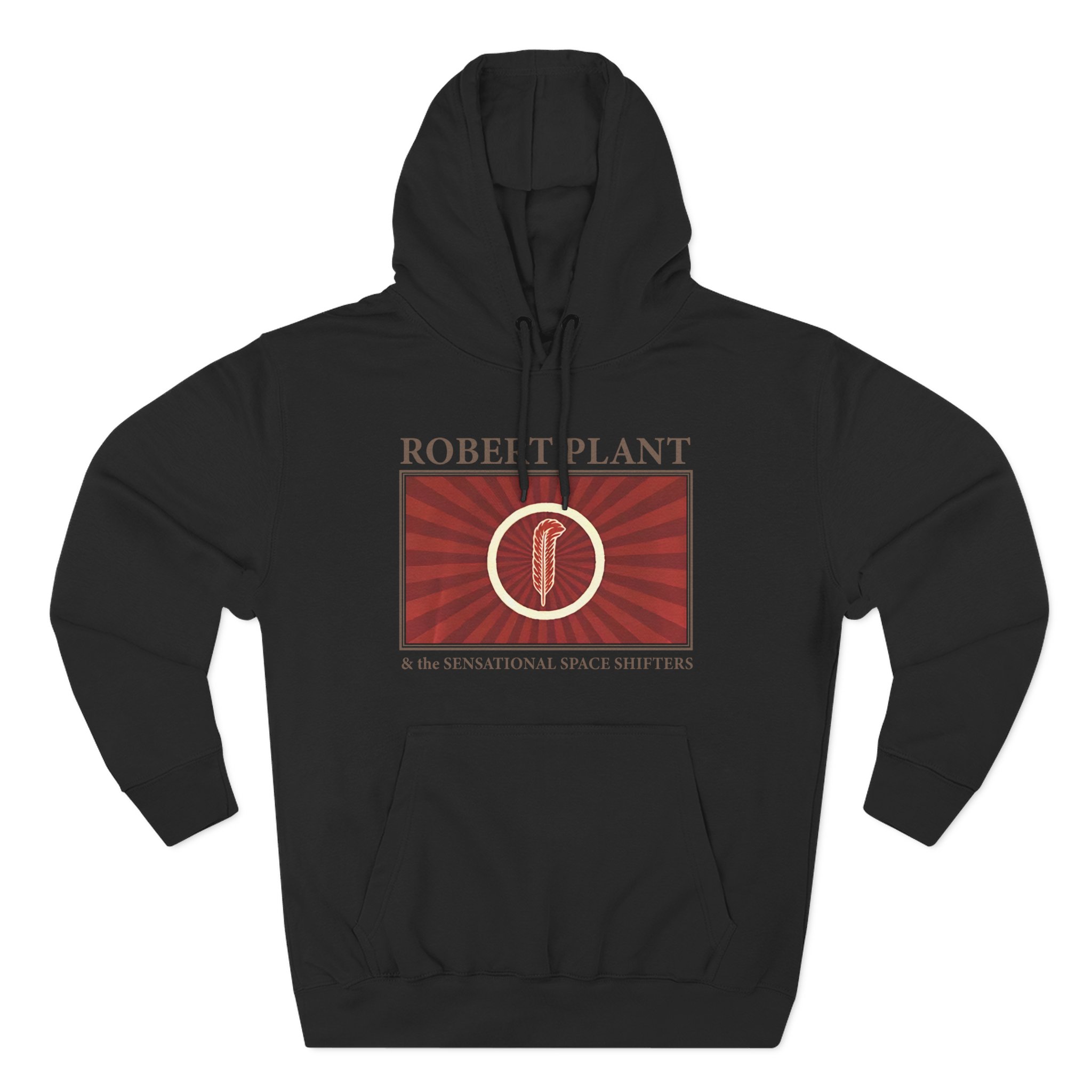 Robert Plant Feather Section Three-Panel Fleece Hoodie