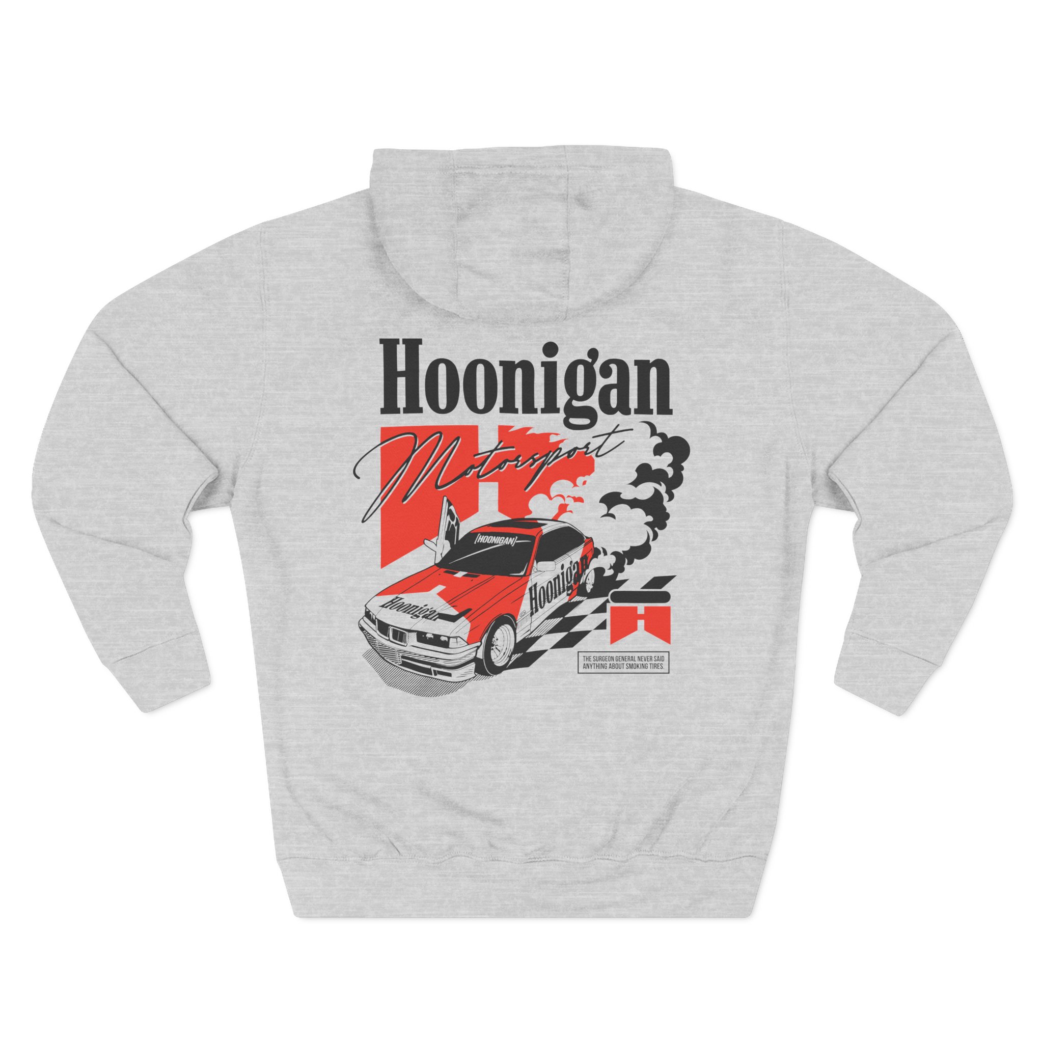 Ken Block Hoonigan Burnout Team Three-Panel Fleece Hoodie