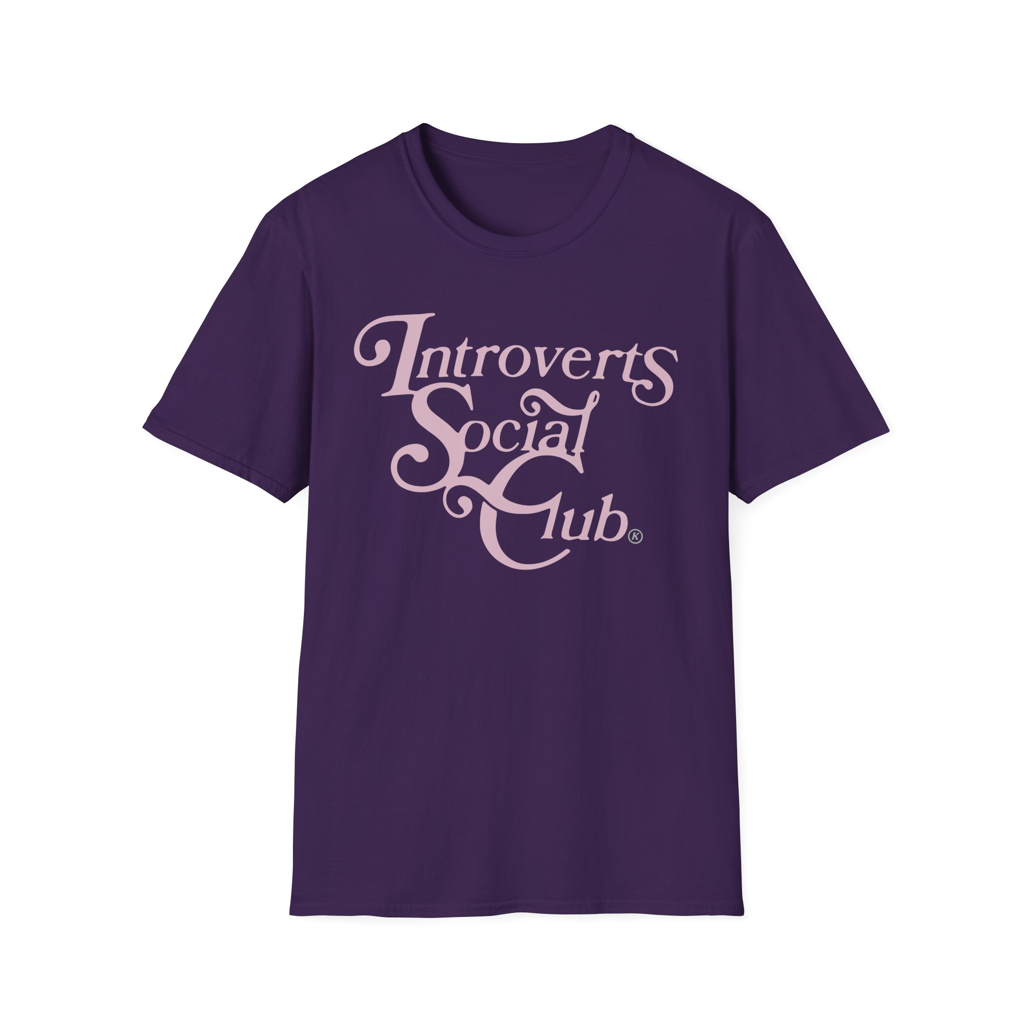 Kallmekris Introverts Social Club Unisex Softstyle T-Shirt