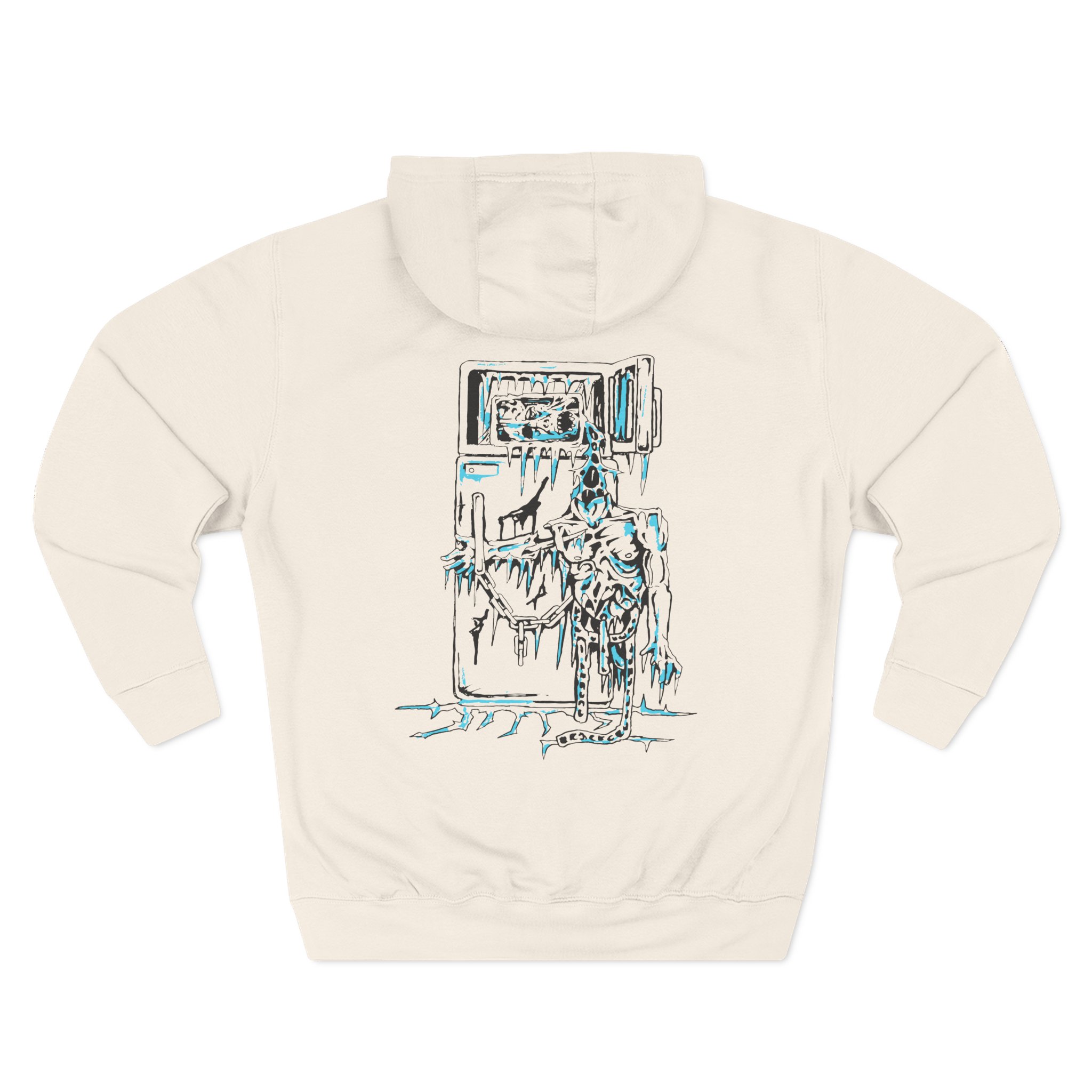 Frozen Soul Hung Up on Ice Three-Panel Fleece Hoodie