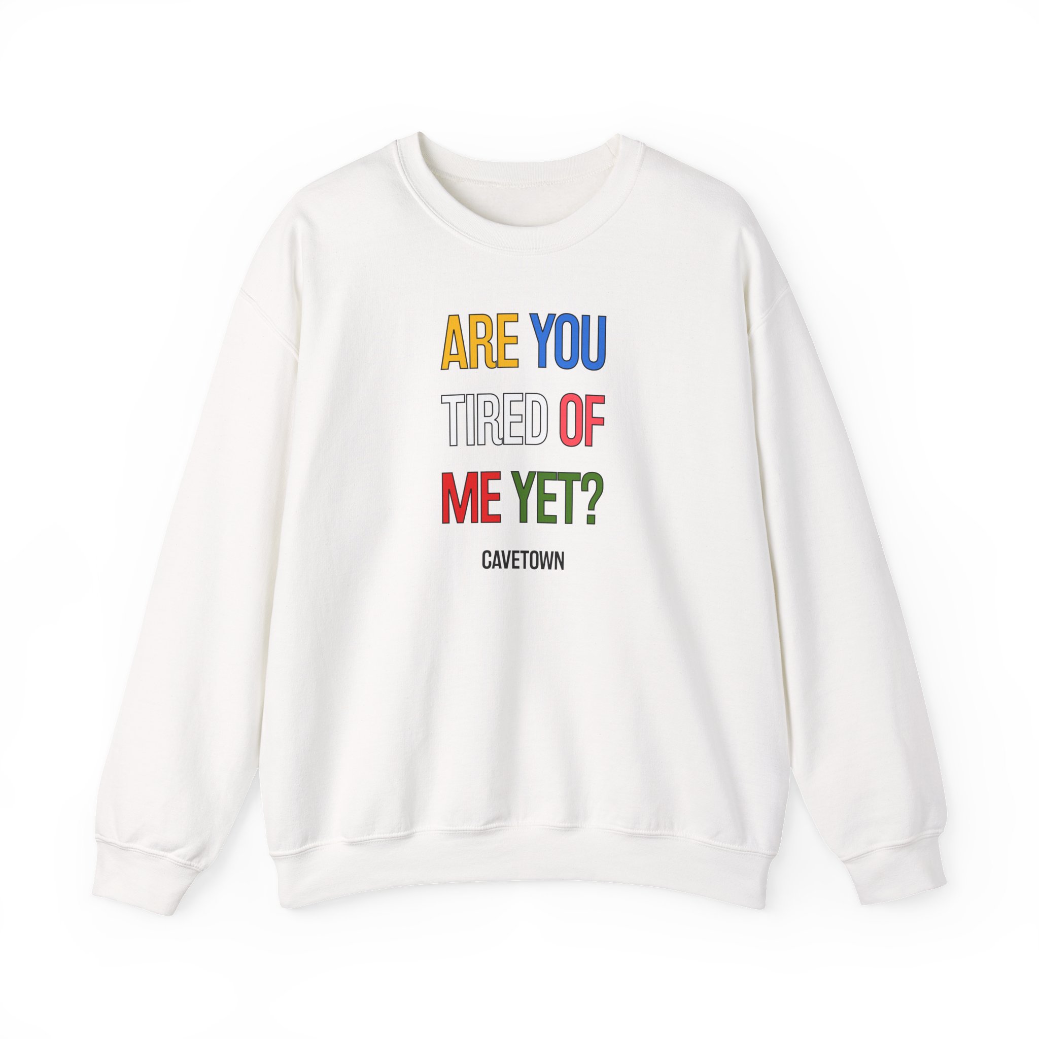 Cavetown Are You Tired of Me Yet Unisex Heavy Blendâ„¢ Crewneck Sweatshirt