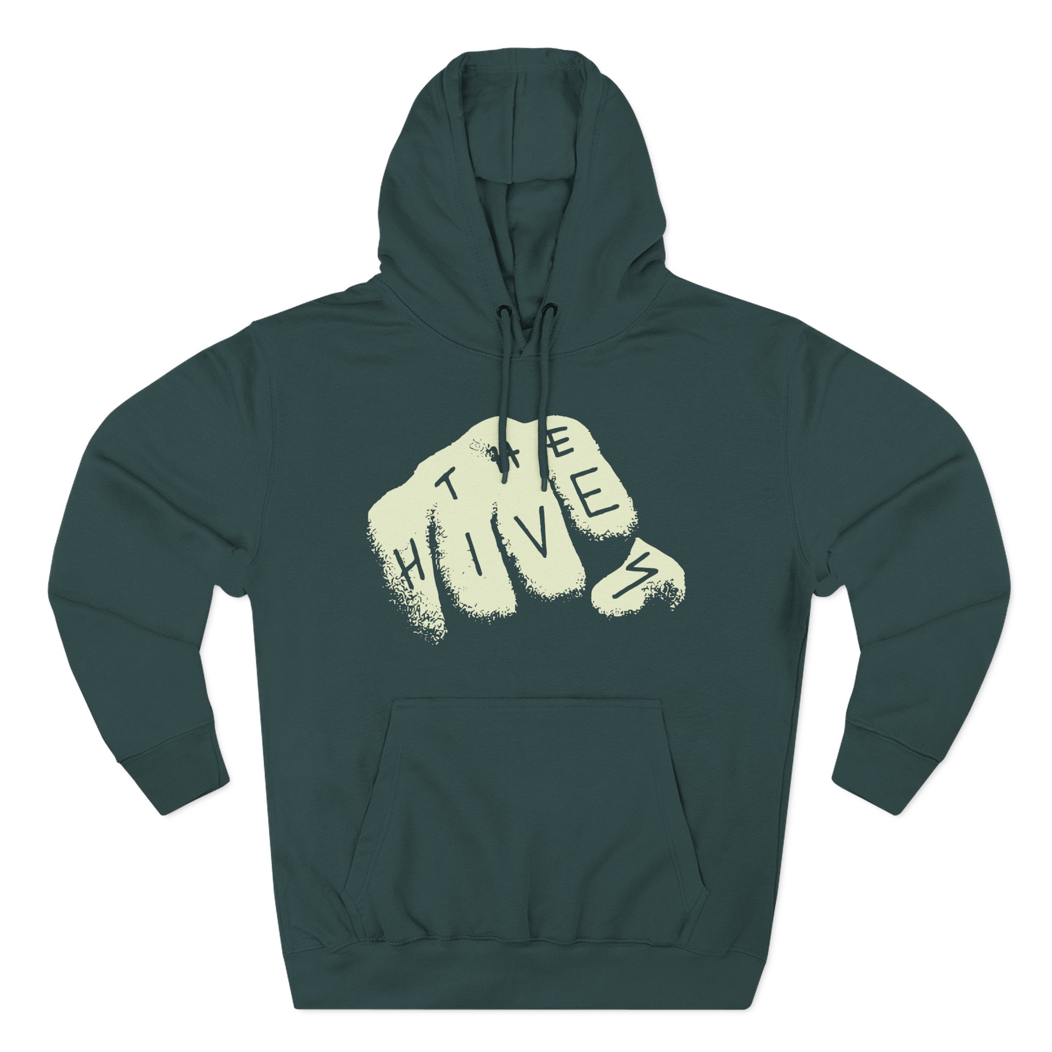The Hives Fist Three-Panel Fleece Hoodie