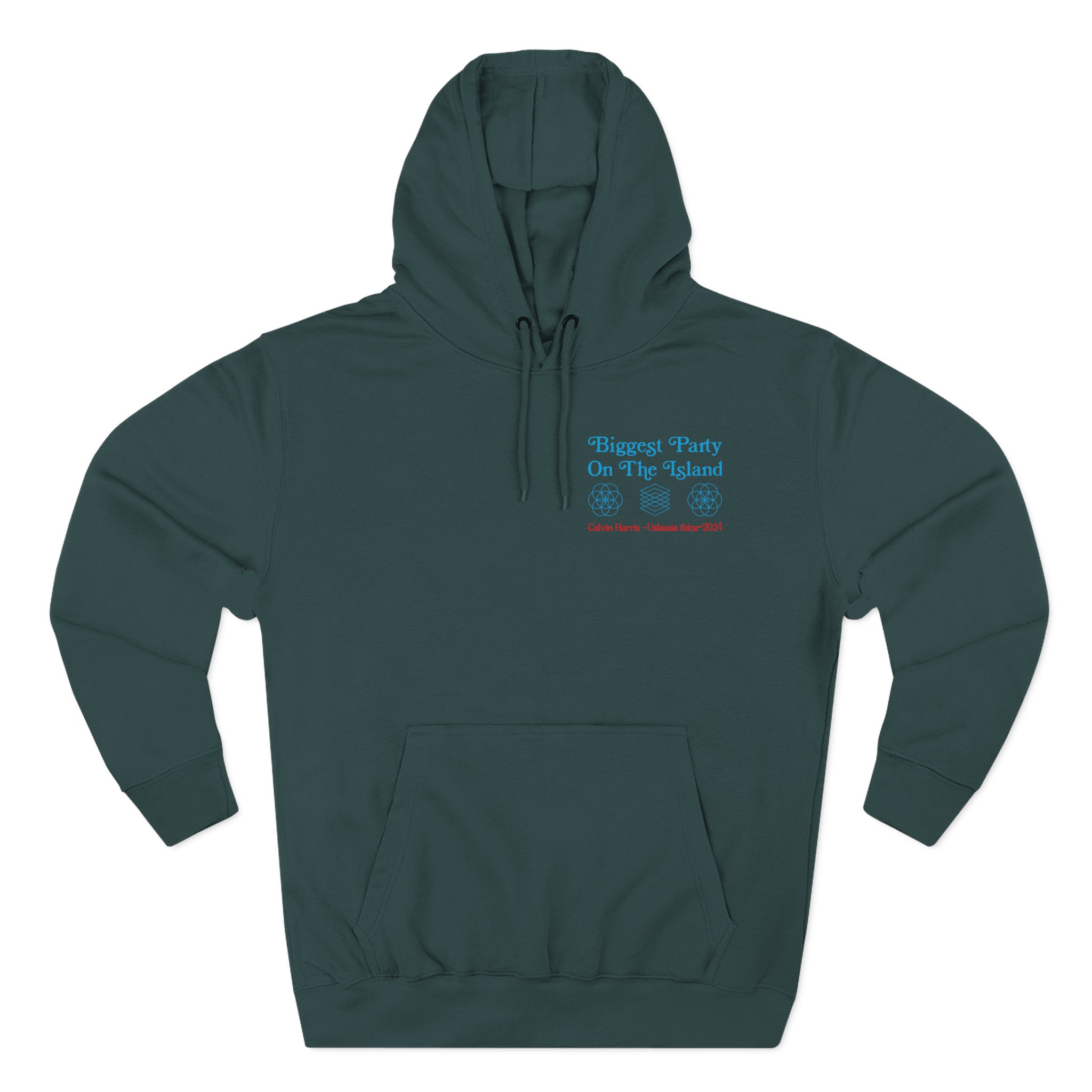 Calvin Harris Ushuaia Higher Level Three-Panel Fleece Hoodie