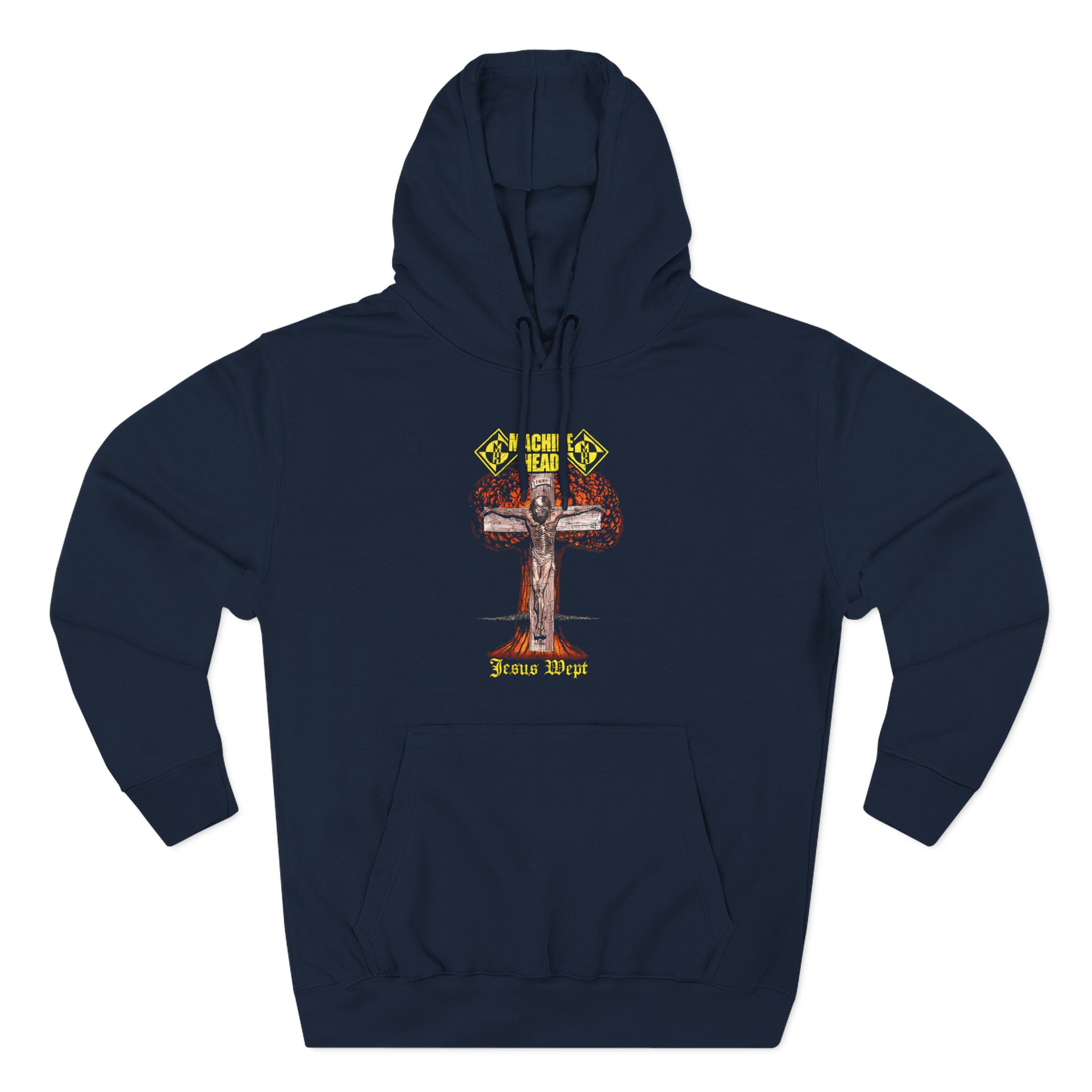 Machine Head Jesus Wept Three-Panel Fleece Hoodie