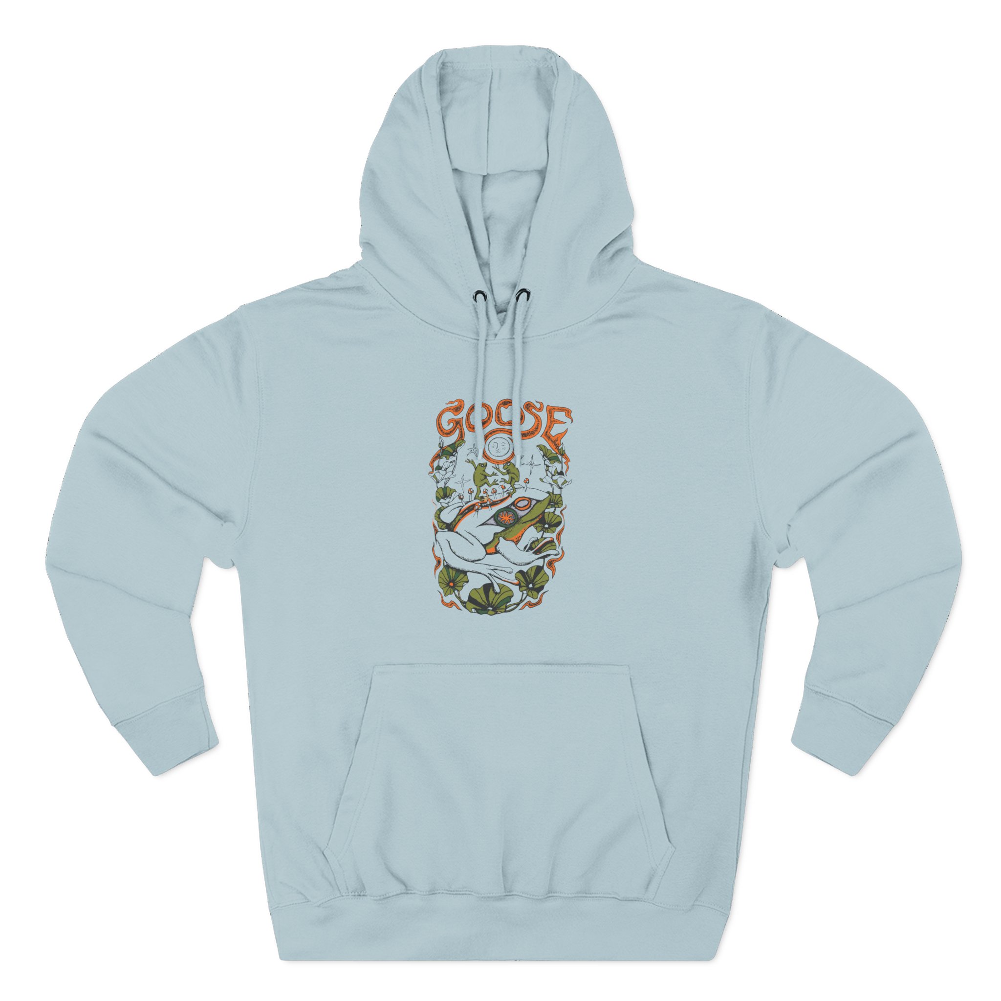 Goose Three-Panel Fleece Hoodie