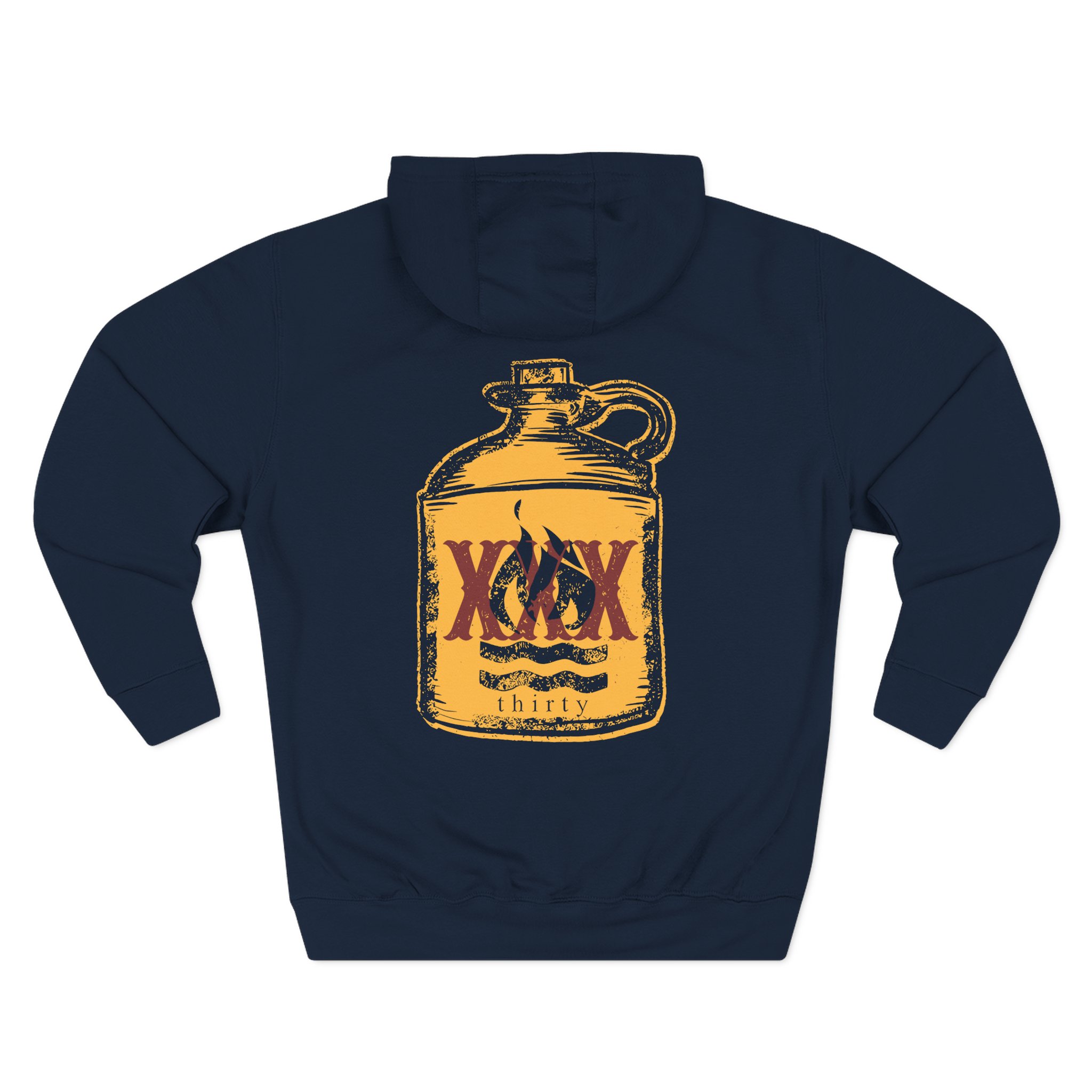 Hot Water Music Jug Three-Panel Fleece Hoodie