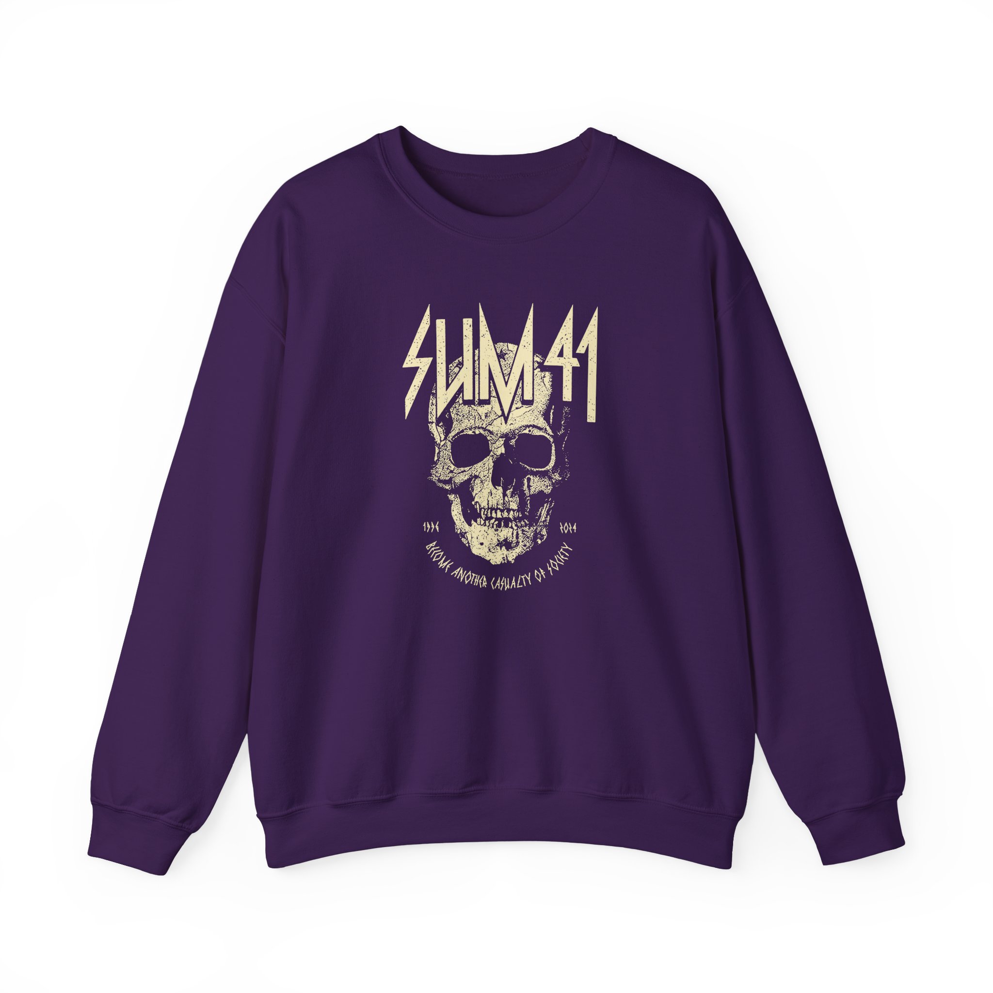 Sum 41 Become Another Casualty Unisex Heavy Blendâ„¢ Crewneck Sweatshirt