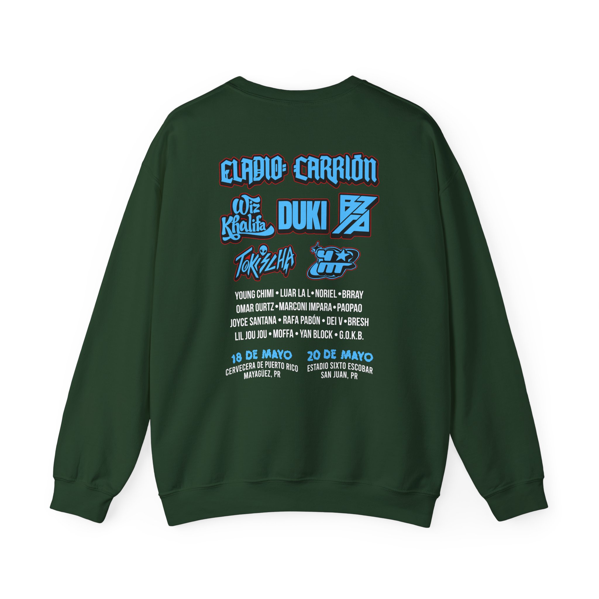 Eladio Carrion Sauce Boyz Fes Unisex Heavy Blendâ„¢ Crewneck Sweatshirt