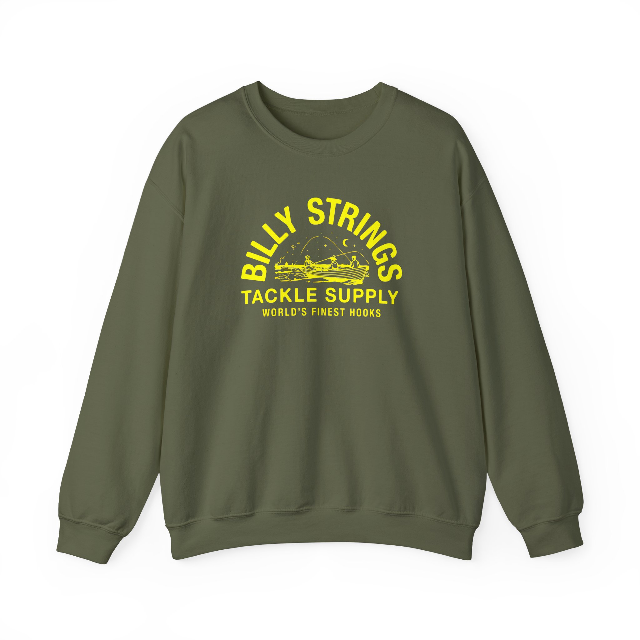 Billy Strings Tackle Supply Unisex Heavy Blendâ„¢ Crewneck Sweatshirt