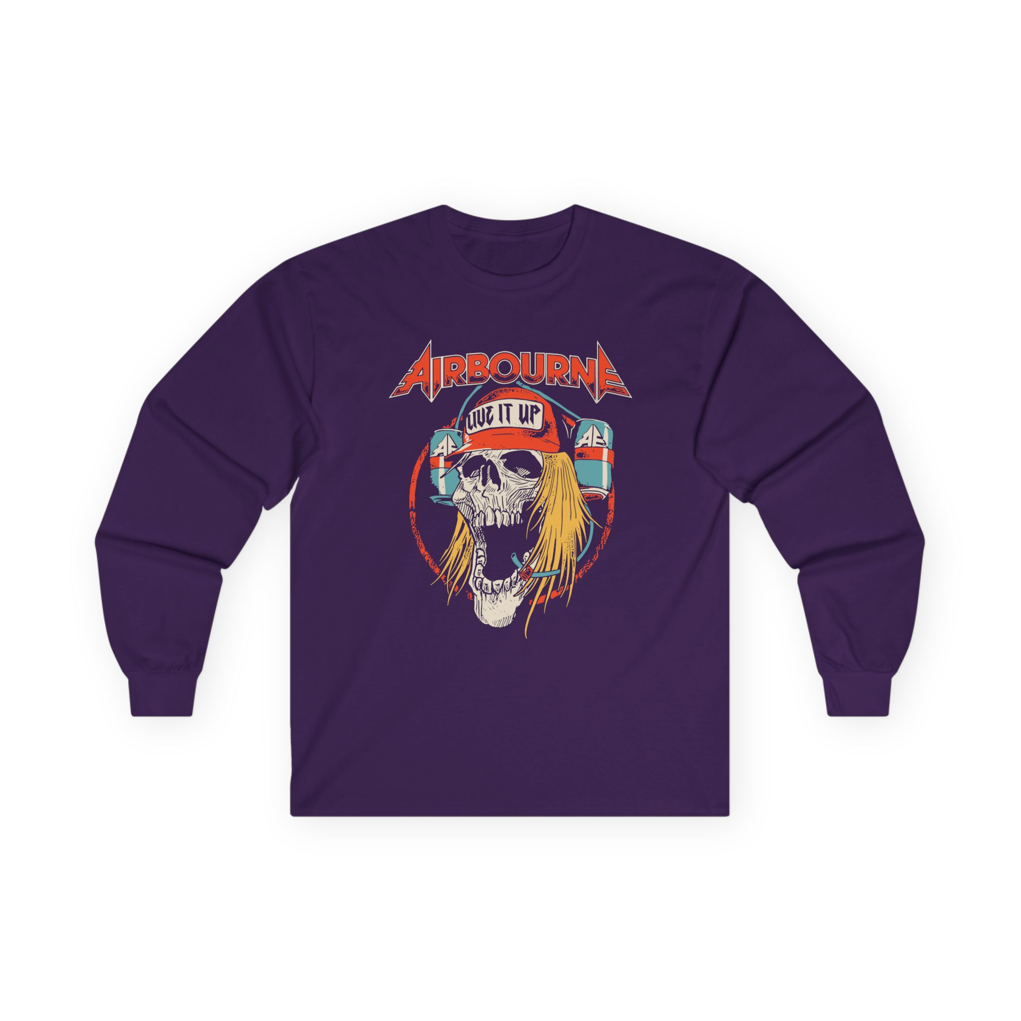 Airbourne Live It Up Unisex Ultra Cotton Long Sleeve Tee