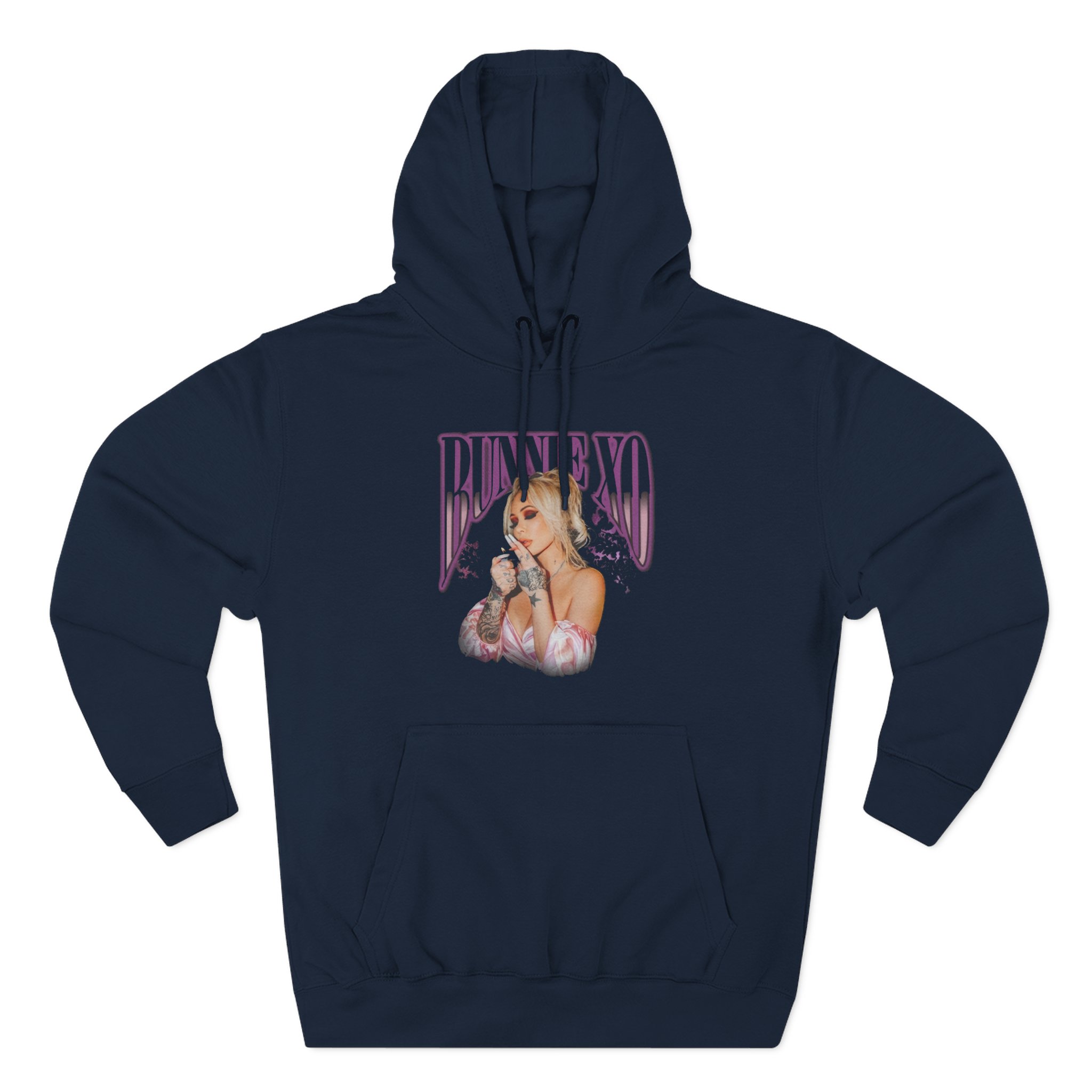 Bunnie Xo Smokeshow Three-Panel Fleece Hoodie