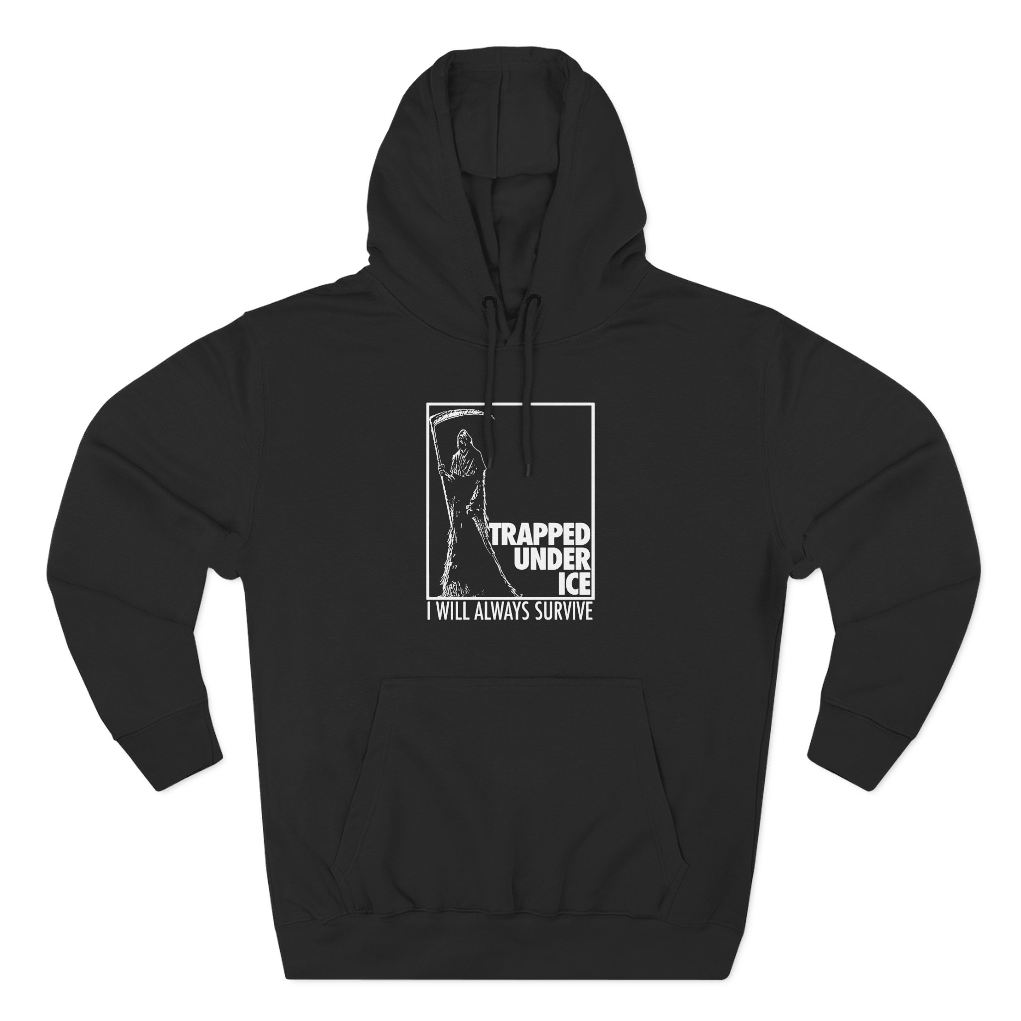 Trapped Under Ice Reaper Three-Panel Fleece Hoodie