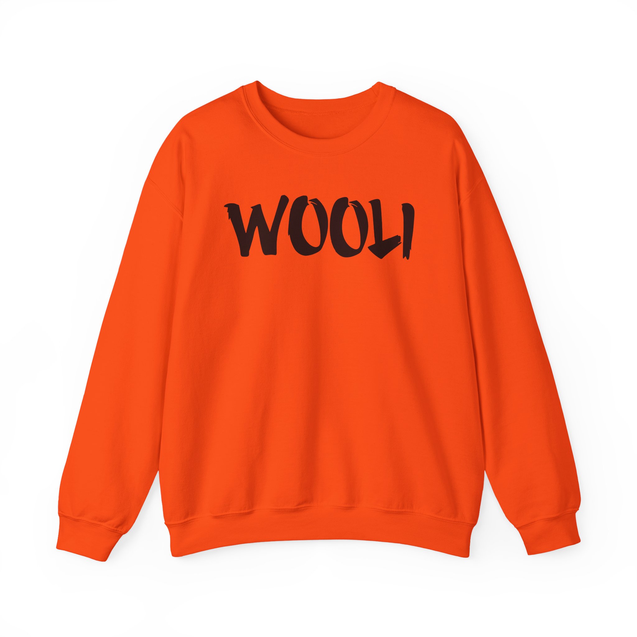 Wooli Orange Unisex Heavy Blendâ„¢ Crewneck Sweatshirt