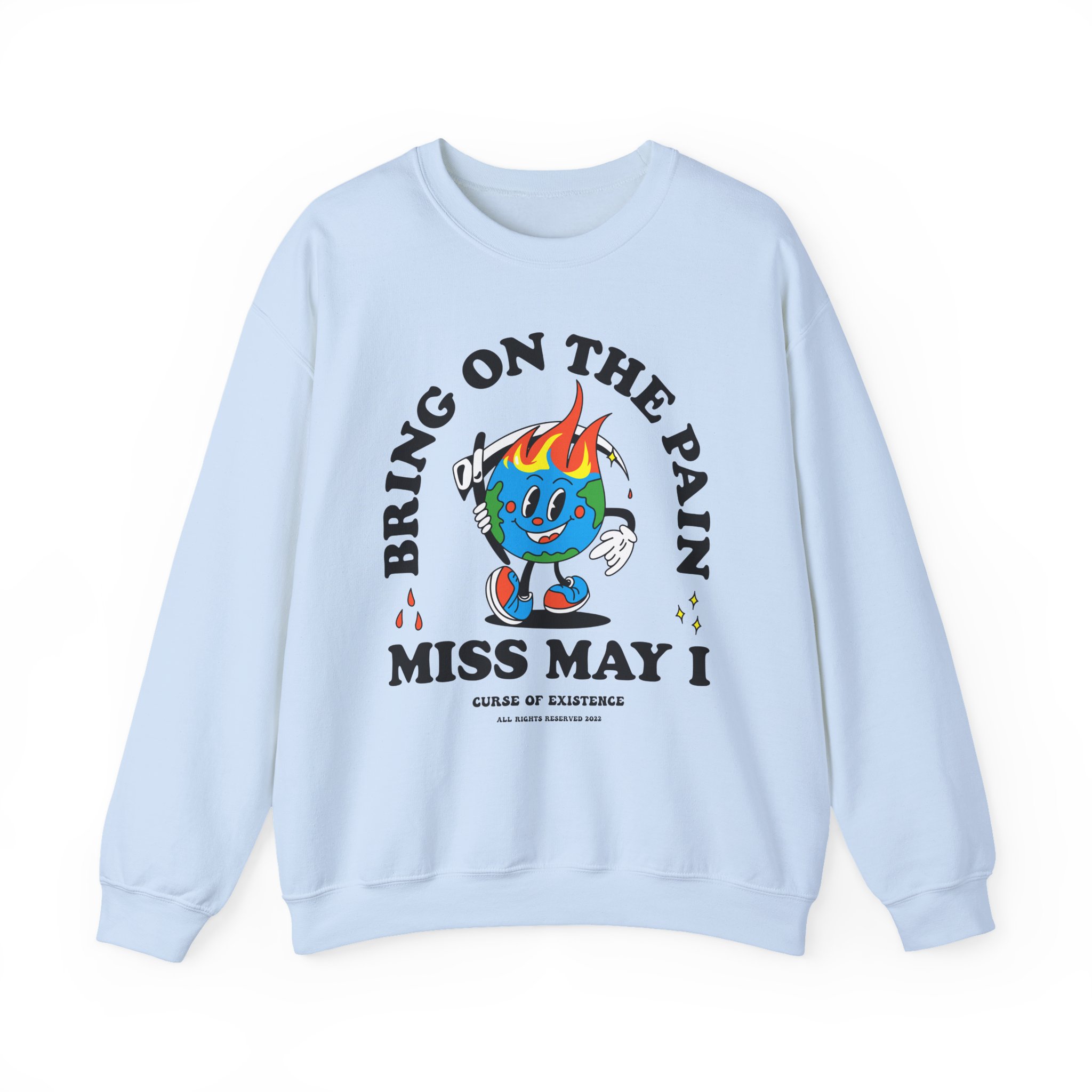 Miss May I Mr. Pain Toddler Unisex Heavy Blendâ„¢ Crewneck Sweatshirt