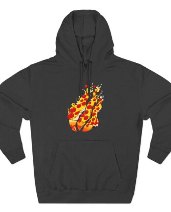 Preston Fire  Three-Panel Fleece Hoodie