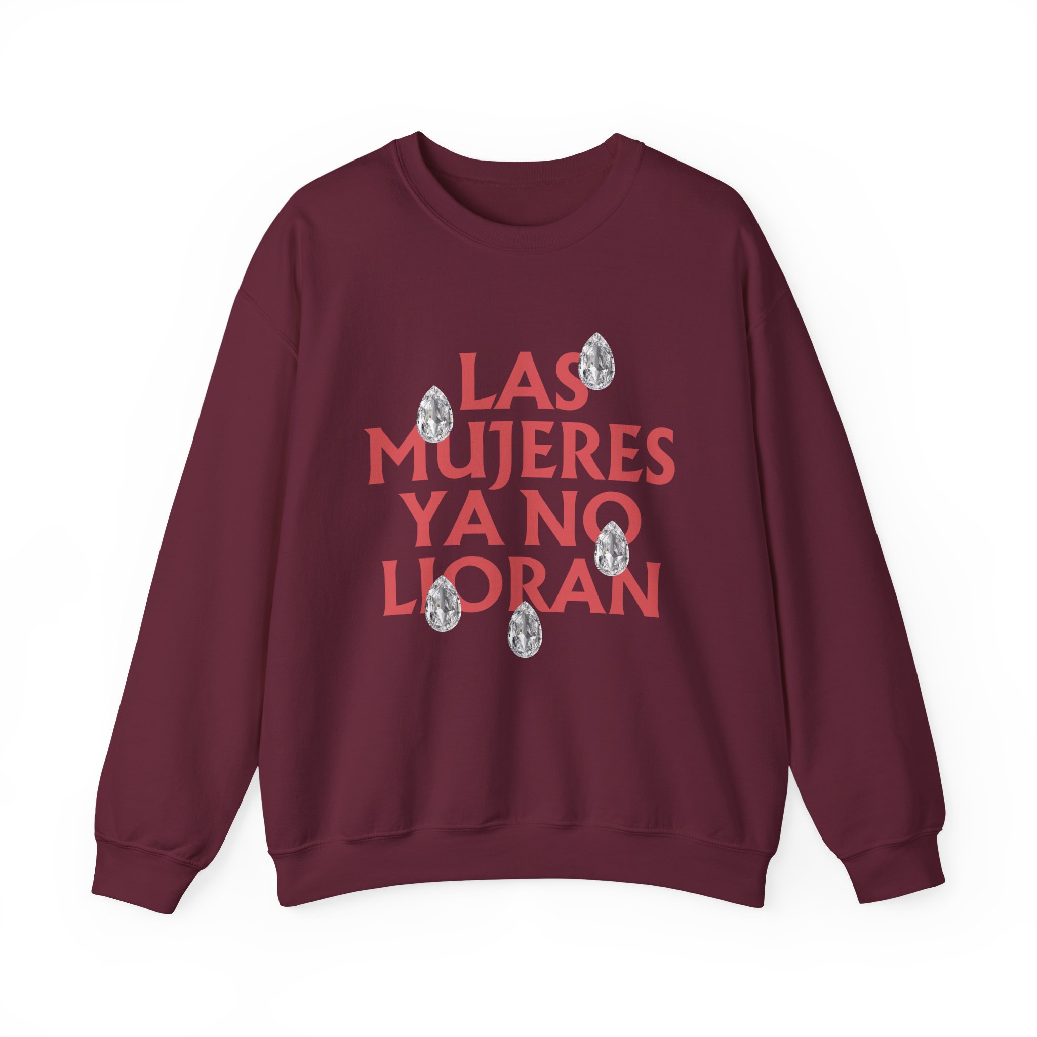 Shakira Las Mujeres Ya No Lloran Teardrops Unisex Heavy Blendâ„¢ Crewneck Sweatshirt