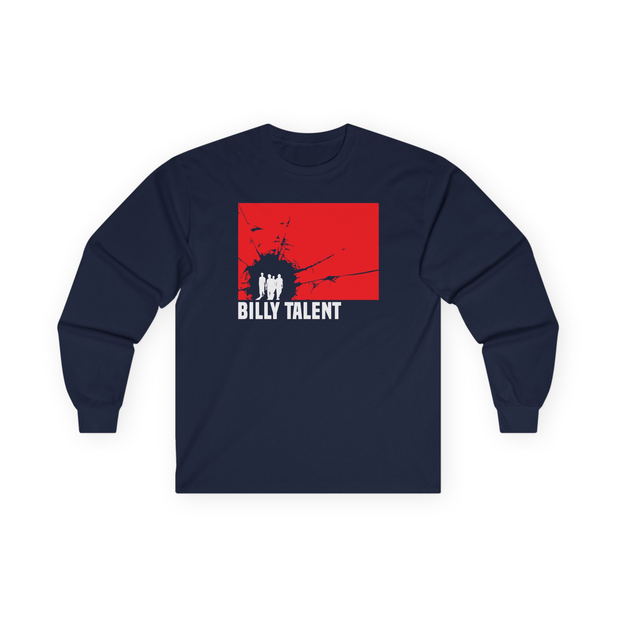 Billy Talent Red Square Unisex Ultra Cotton Long Sleeve Tee