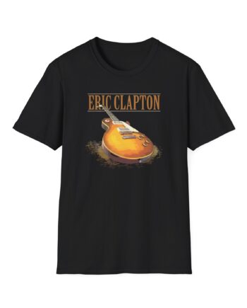 Eric Clapton 3d Guitar Unisex Softstyle T-Shirt