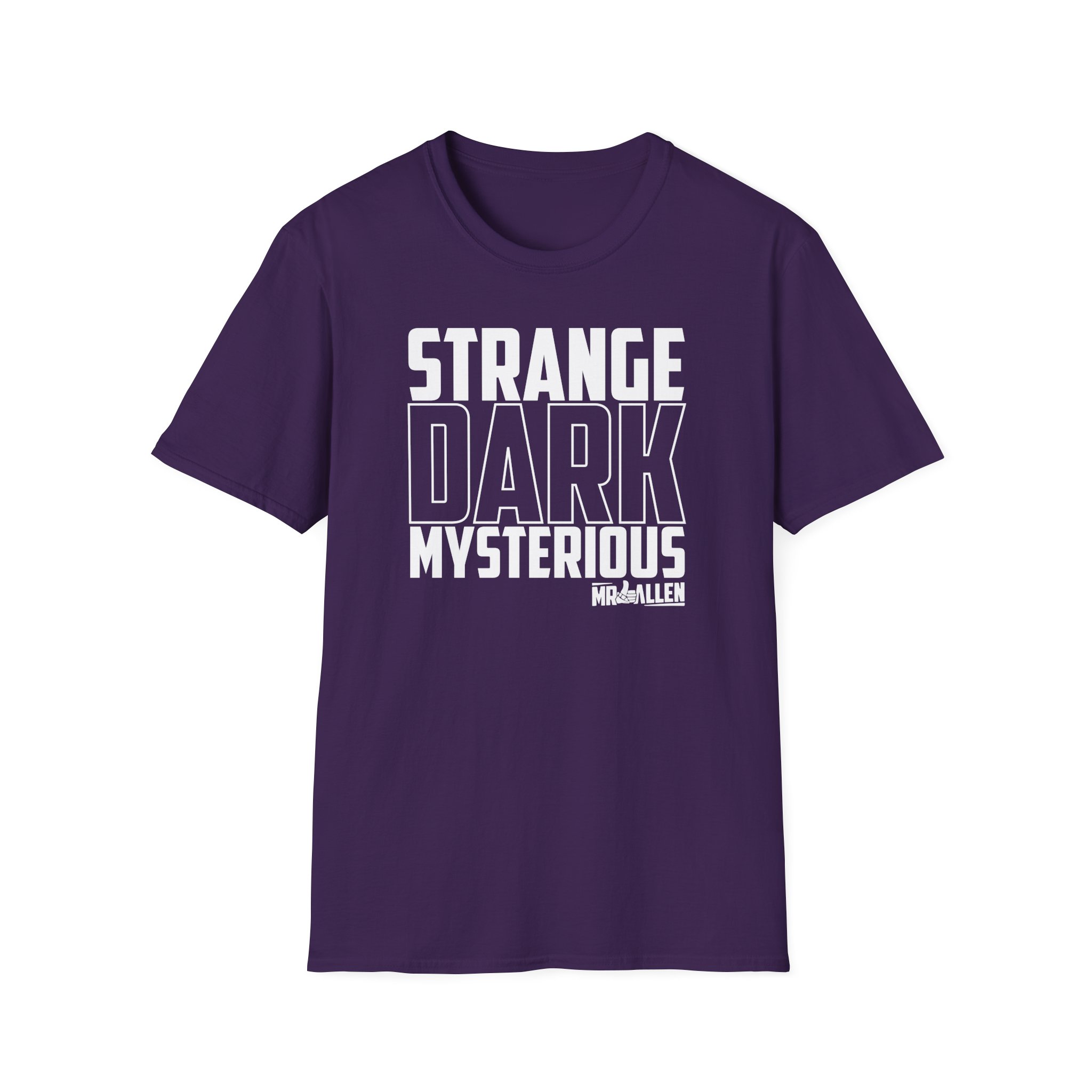 Mrballen Strange Dark Mysterious Unisex Softstyle T-Shirt