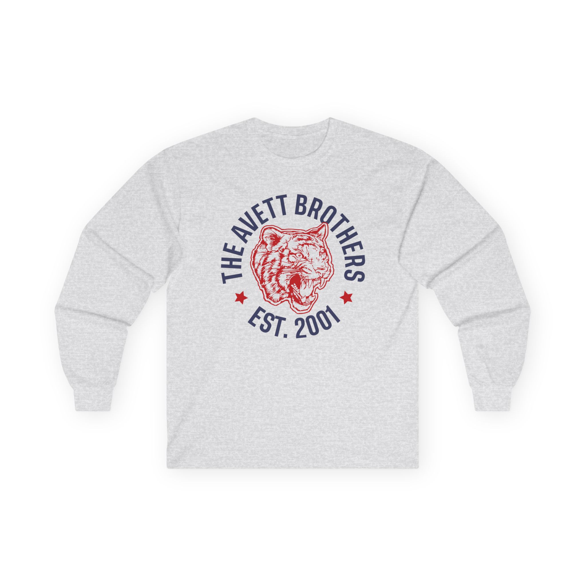 Avett Brothers Tiger Raglan Unisex Ultra Cotton Long Sleeve Tee