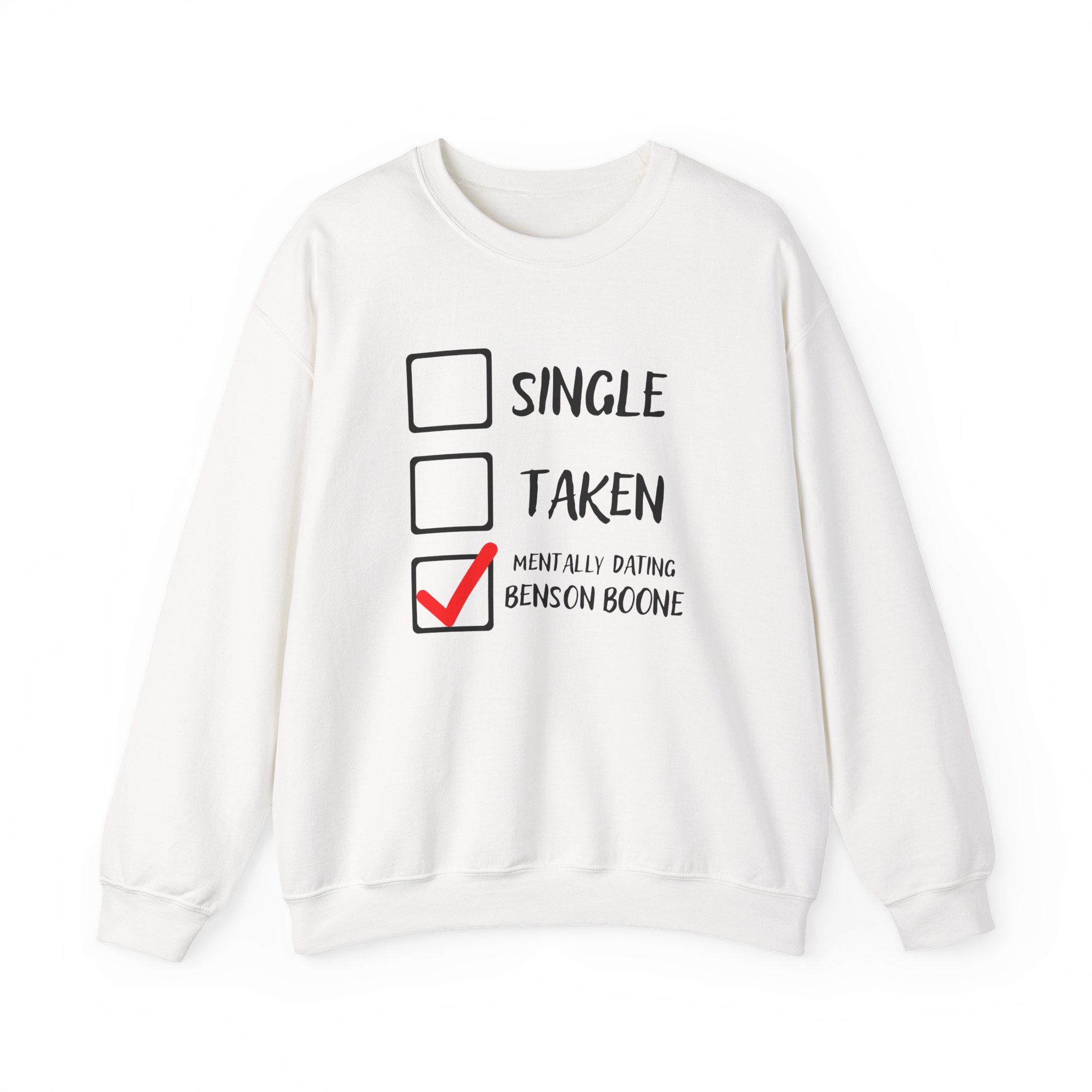Benson Boone Mentally Dating Unisex Heavy Blendâ„¢ Crewneck Sweatshirt