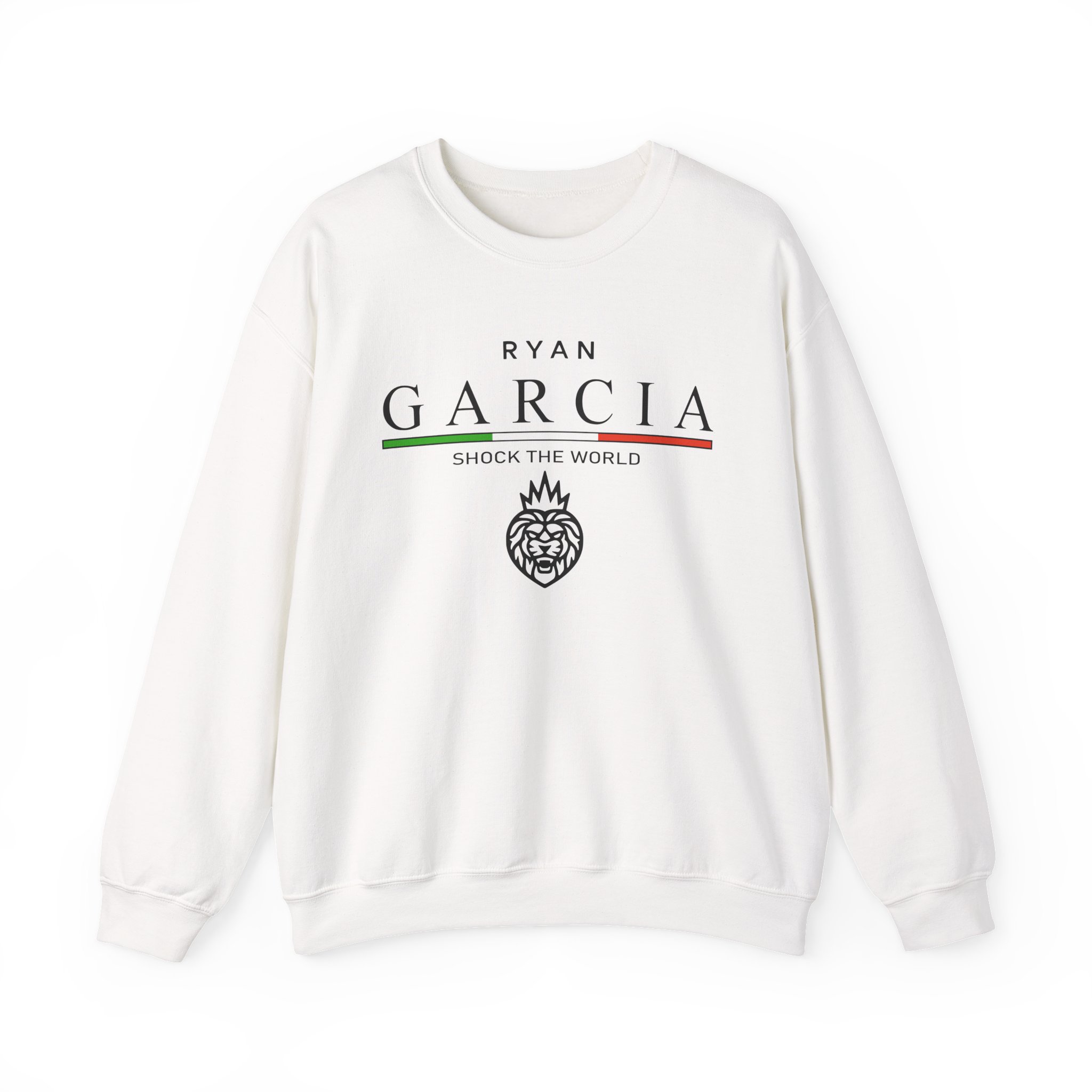 Ryan Garcia shock the world Unisex Heavy Blendâ„¢ Crewneck Sweatshirt
