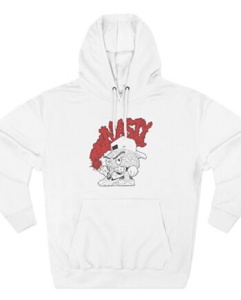 Nasty mbwtw Three-Panel Fleece Hoodie