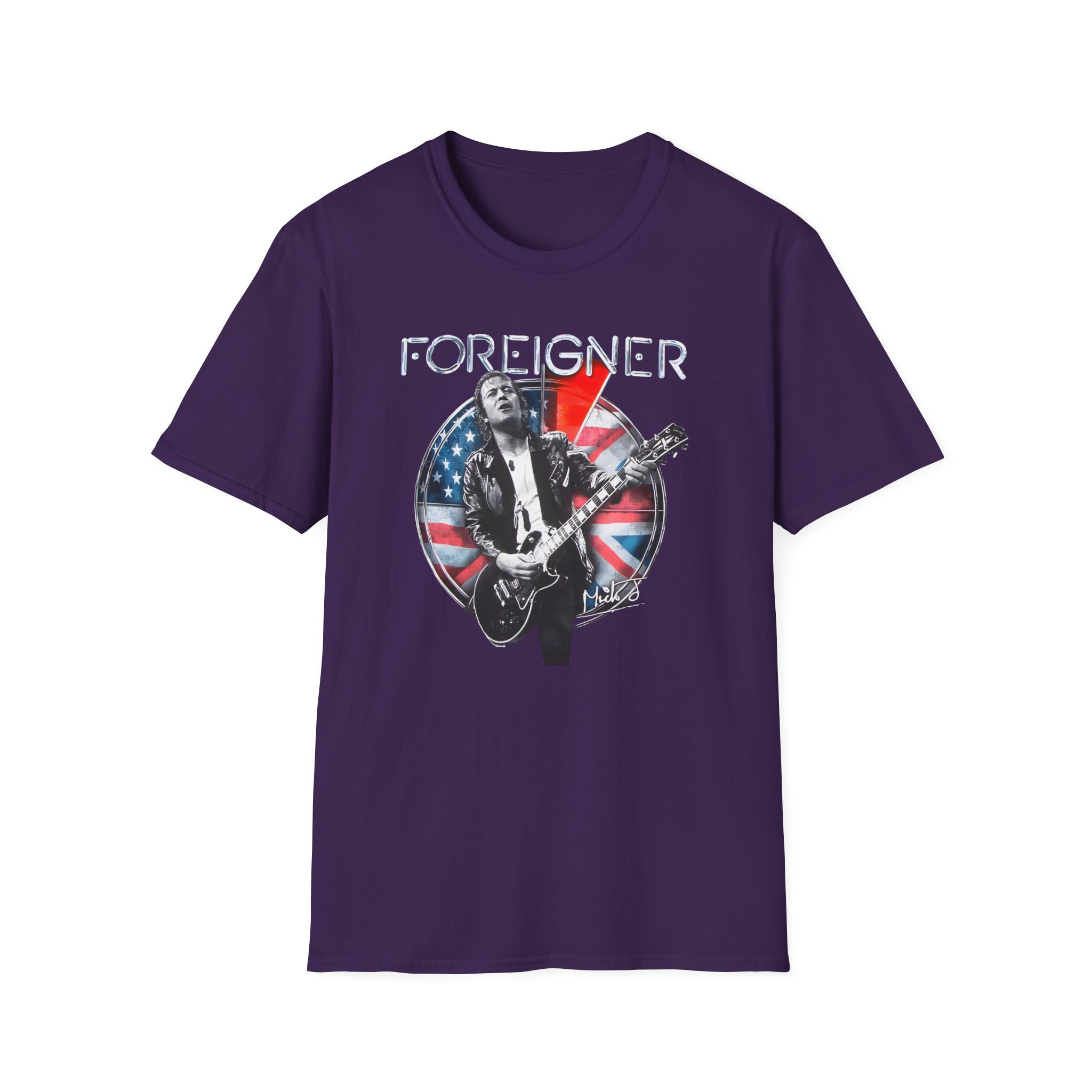 Foreigner Mick Jones Unisex Softstyle T-Shirt