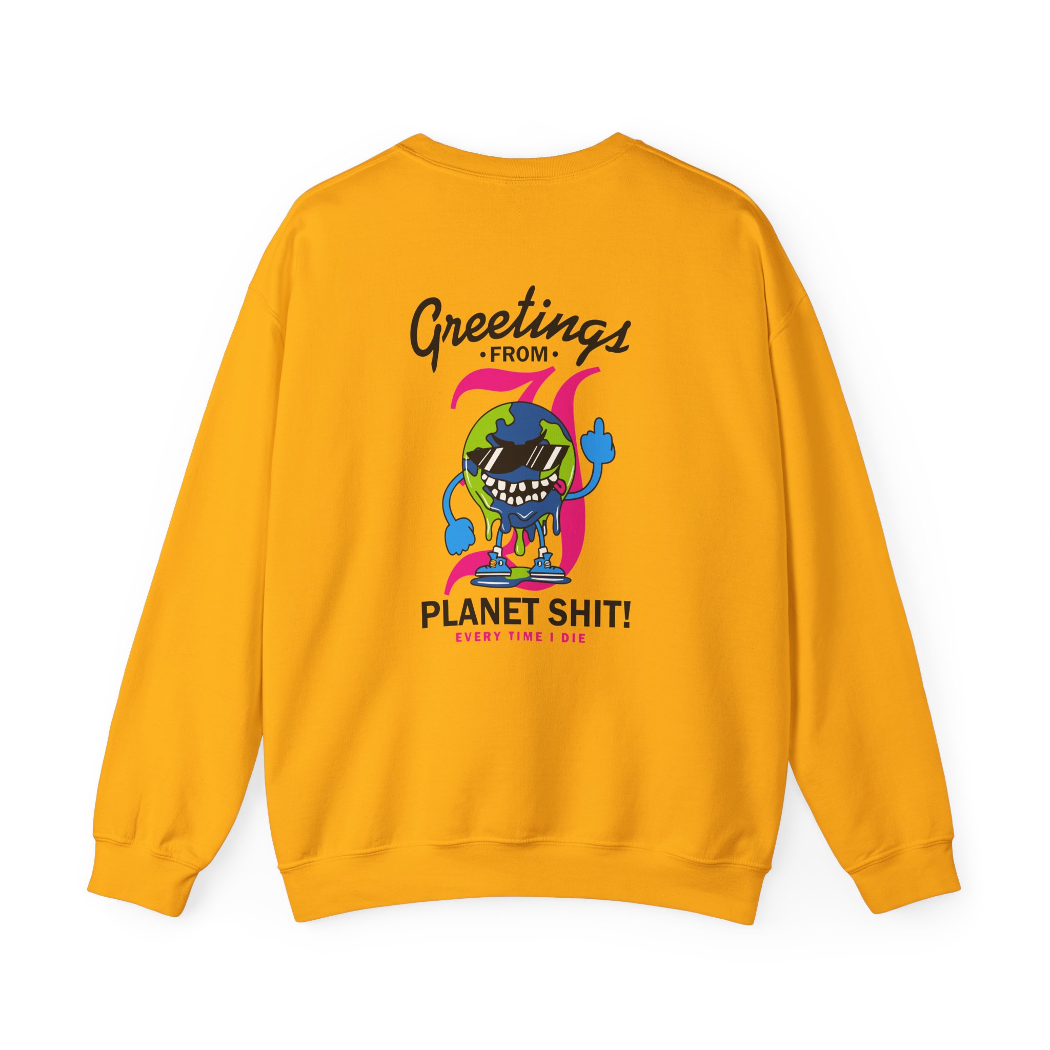 Every Time I Die Planet Unisex Heavy Blend Crewneck Sweatshirt