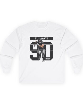 Tj Watt Grunge Unisex Ultra Cotton Long Sleeve Tee