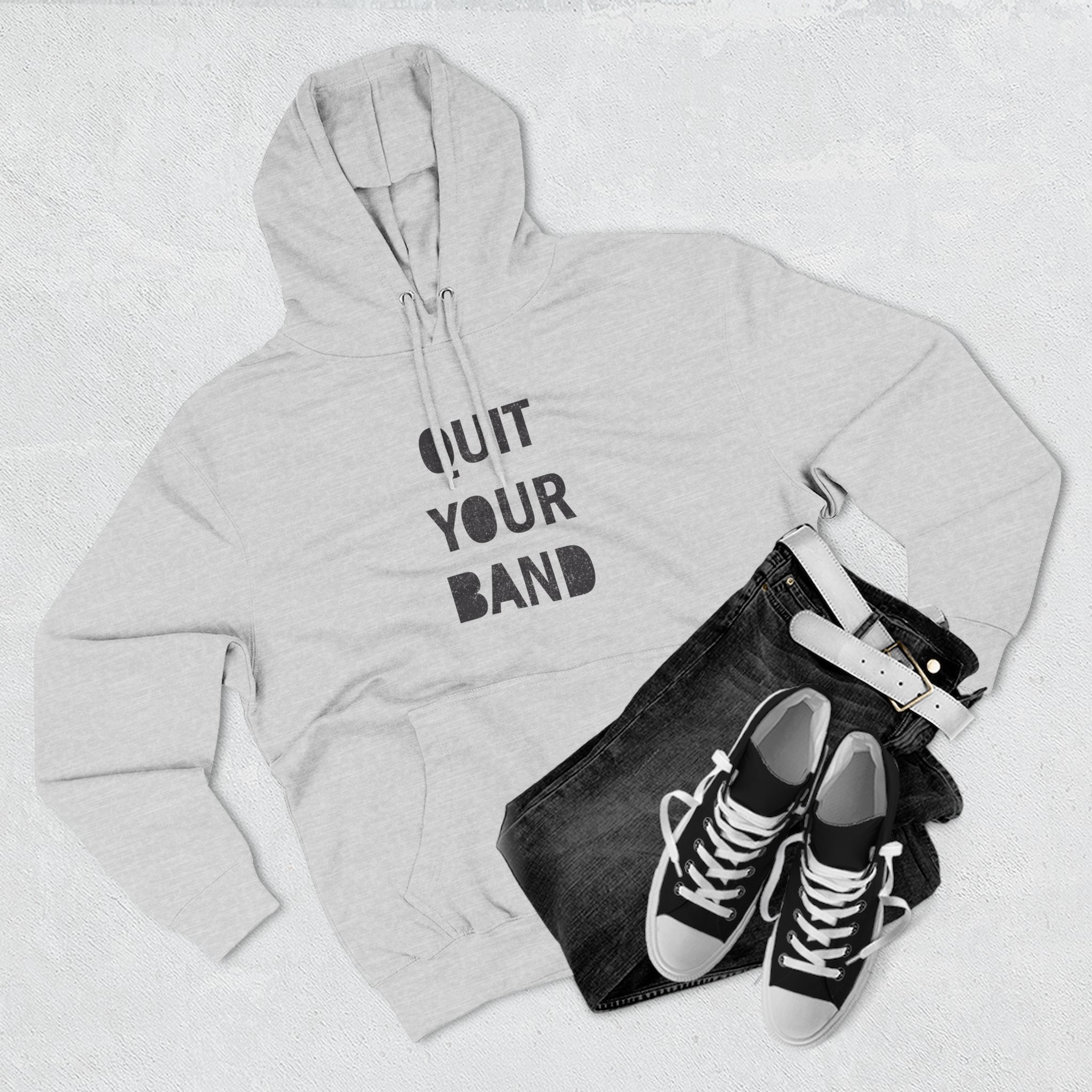At the Gates Quit Your Band Three-panel Fleece Hoodie
