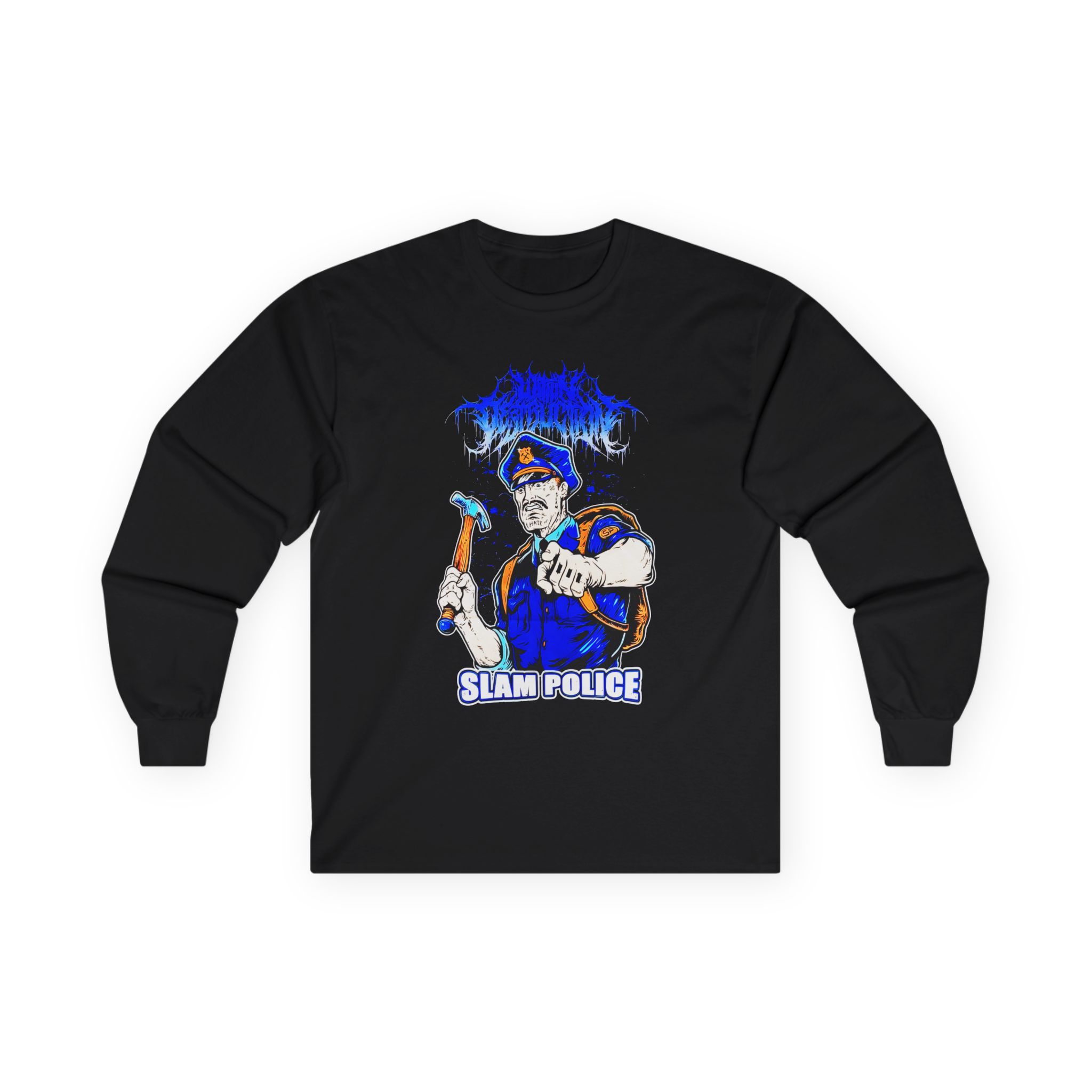 Within Destruction Slam Police Unisex Ultra Cotton Long Sleeve Tee