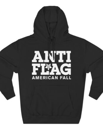 Anti Flag American Fall Three-Panel Fleece Hoodie