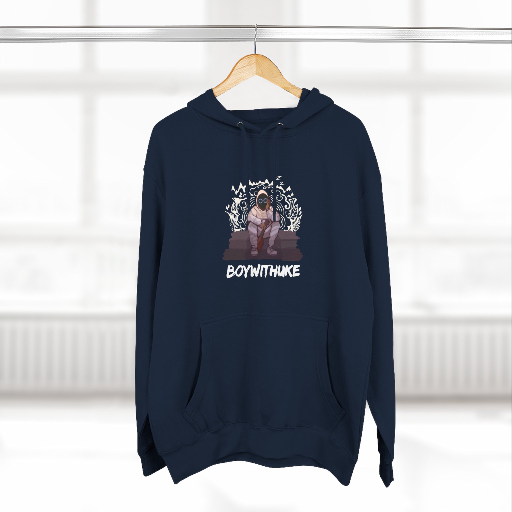 Boywithuke Three-panel Fleece Hoodie