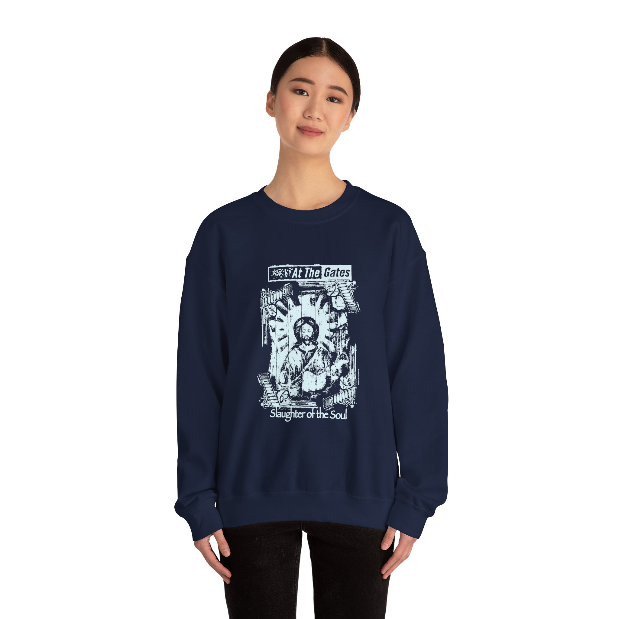 At the Gates Slaughter of the Soul Unisex Heavy Blend Crewneck Sweatshirt