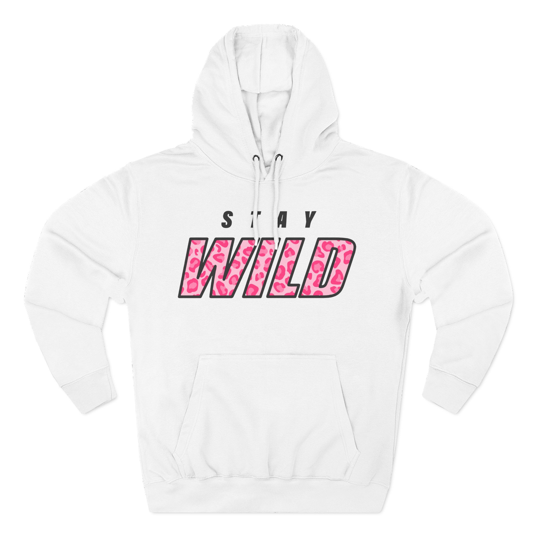 Jeremy Hutchins Stay Wild Three-Panel Fleece Hoodie