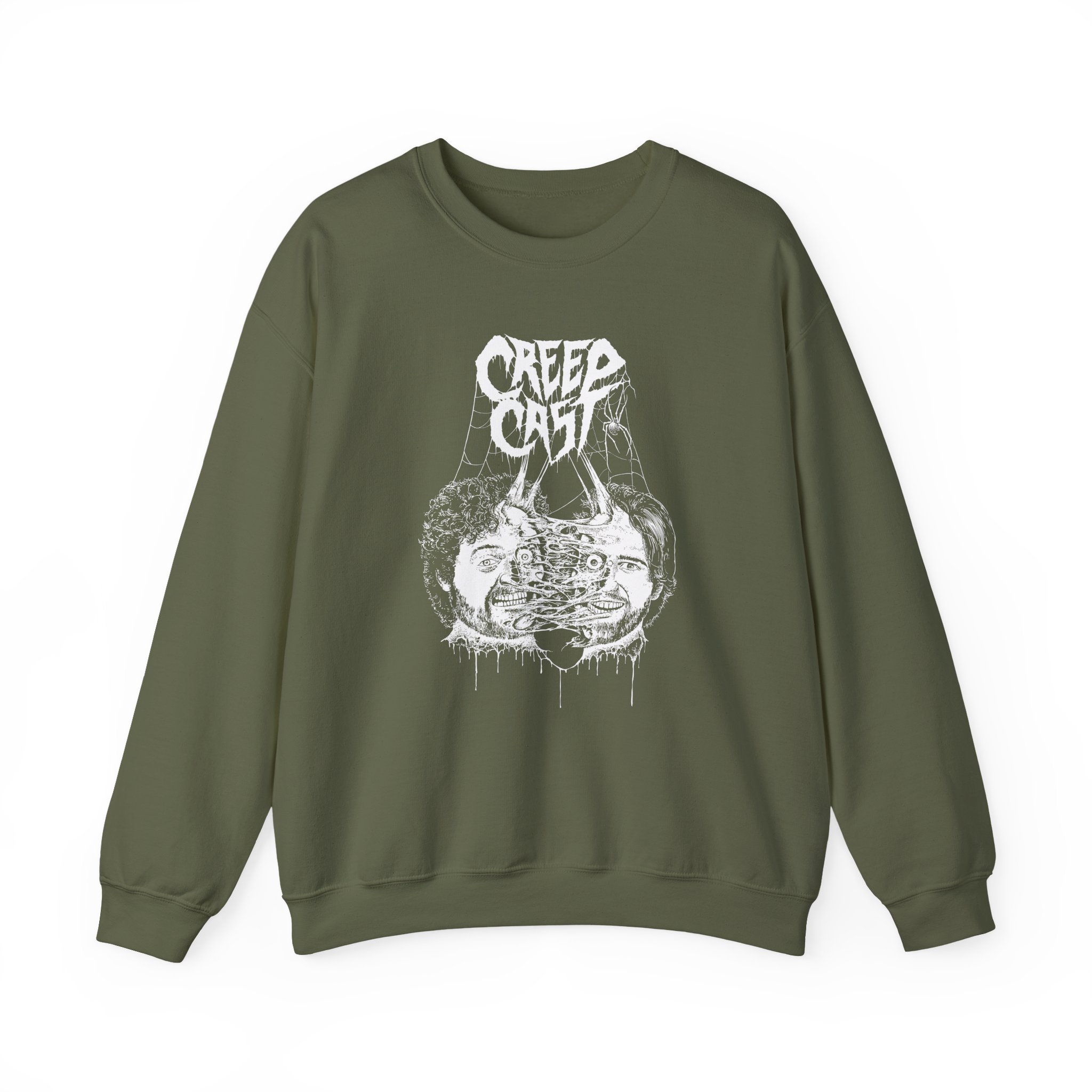 Papa Meat Creep Cast Unisex Heavy Blendâ„¢ Crewneck Sweatshirt